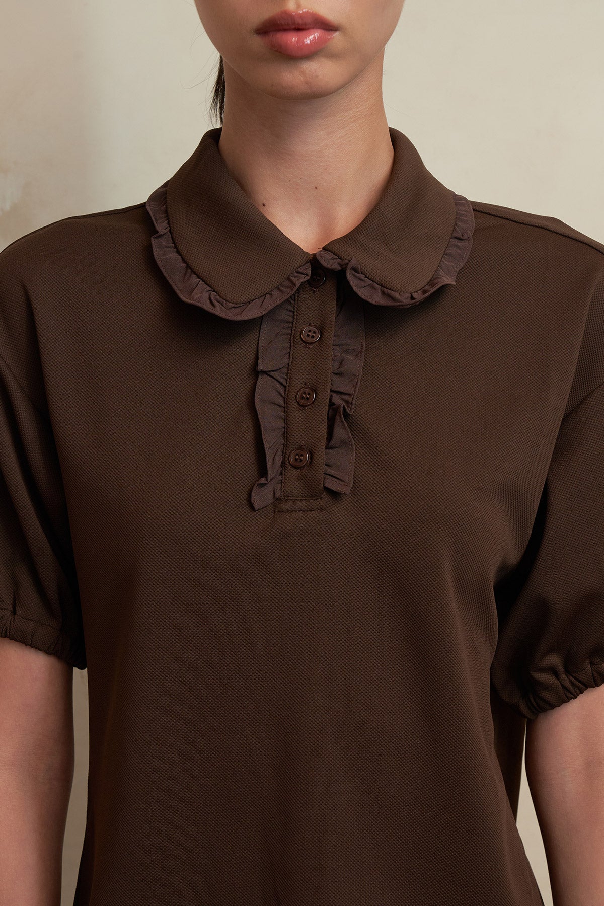 CHAGALL TOP BROWN