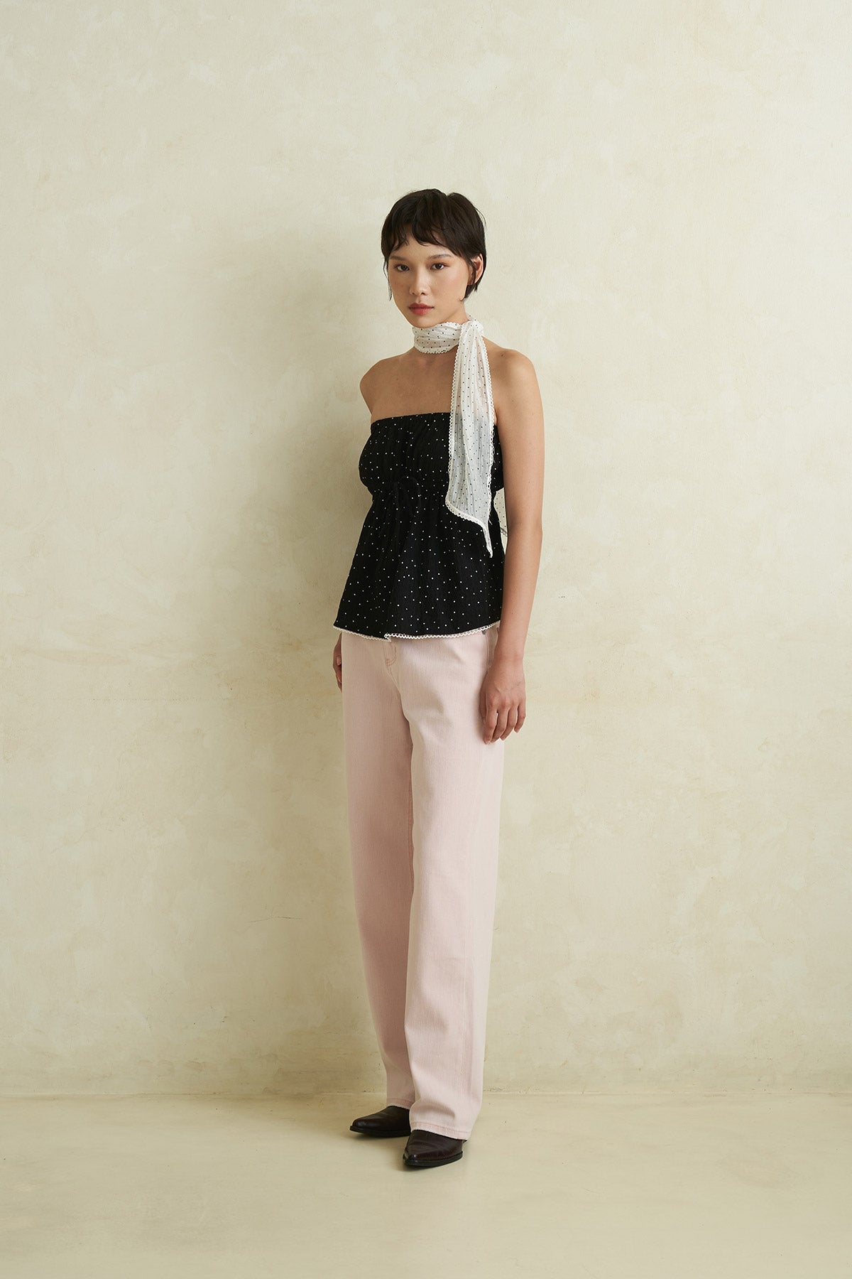 FIZZ TUBE TOP BLACK