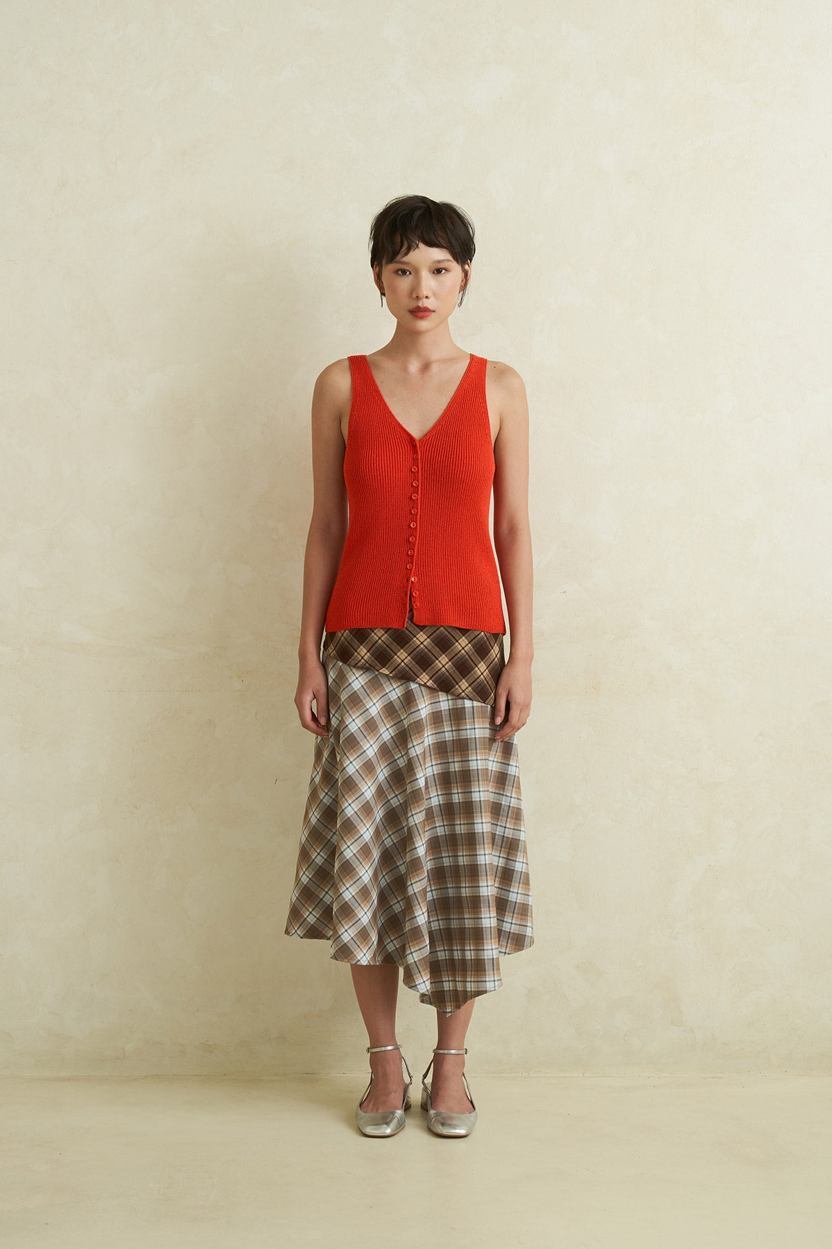 MOONLIT TANK RED