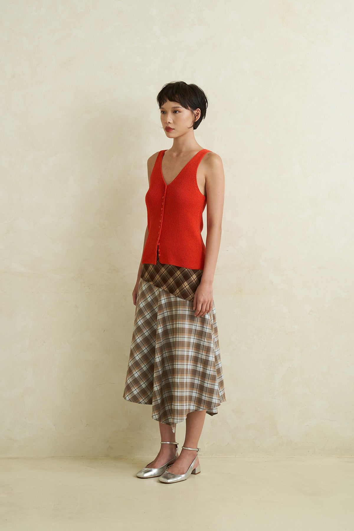 MOONLIT TANK RED