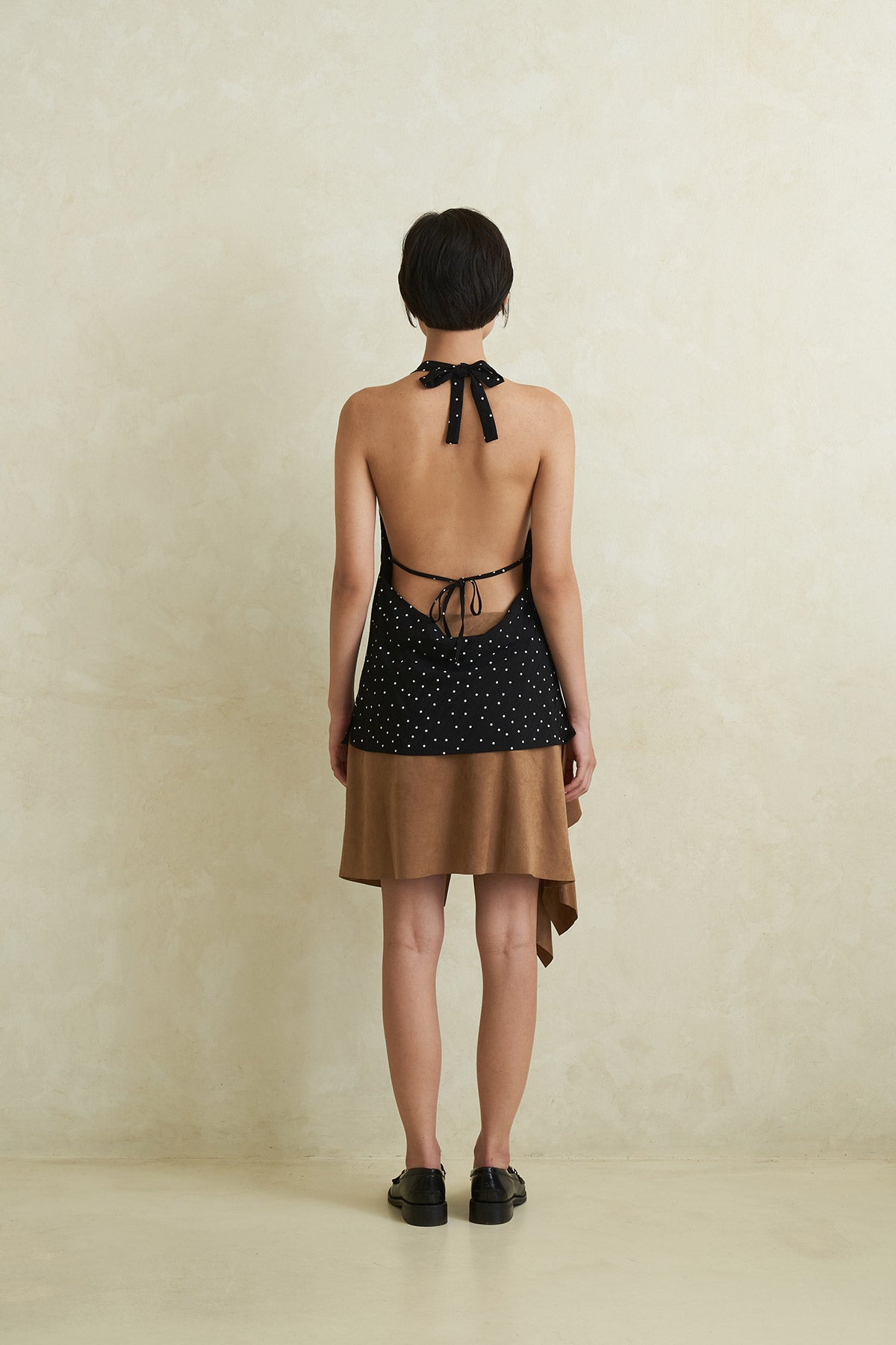 BLISS HALTER TOP BLACK