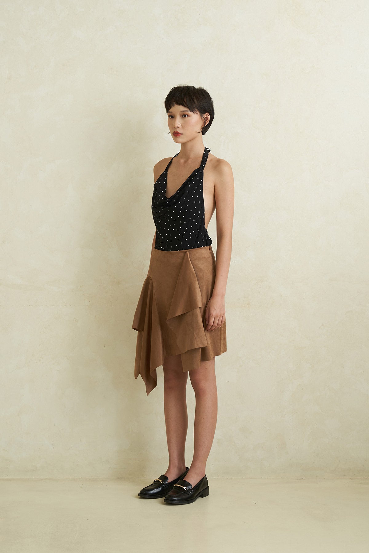 MISTLE SKIRT BROWN