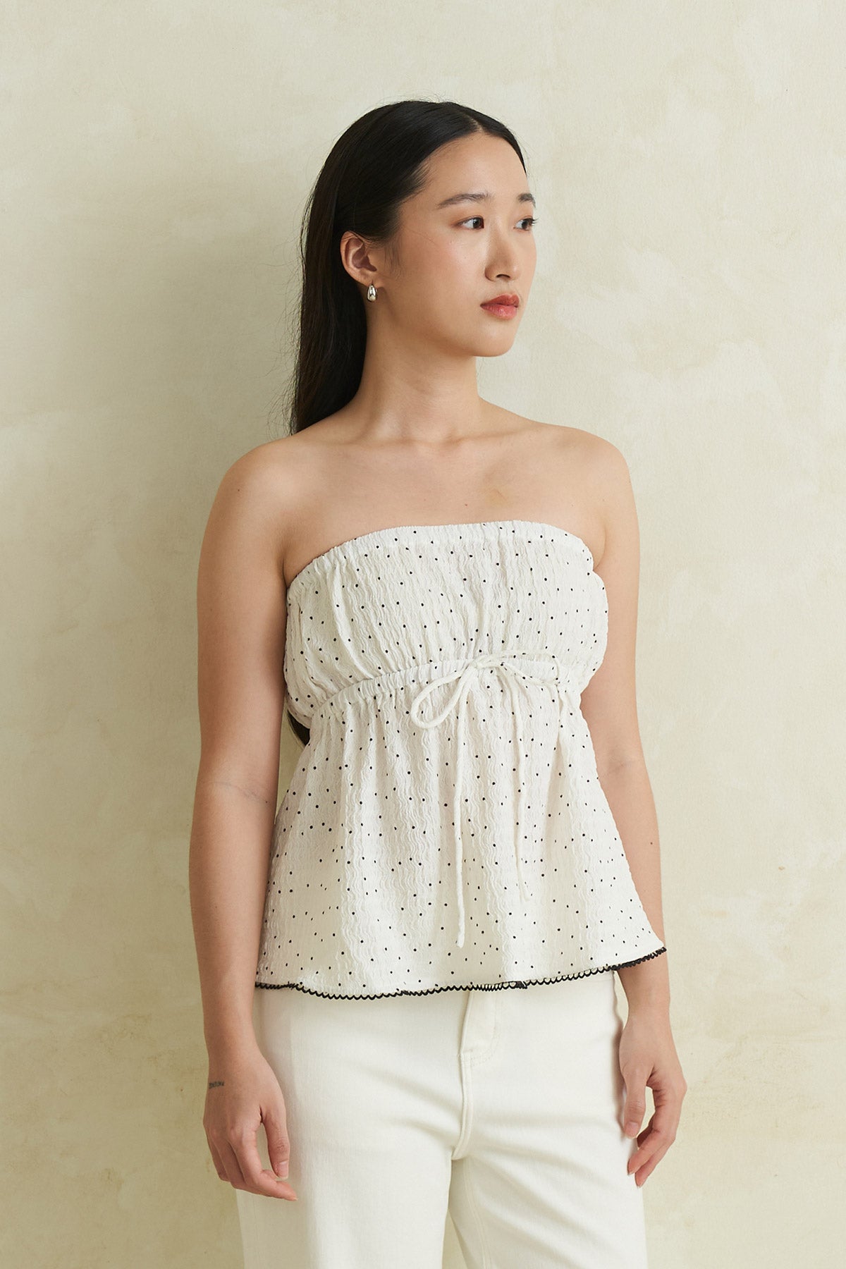 FIZZ TUBE TOP WHITE