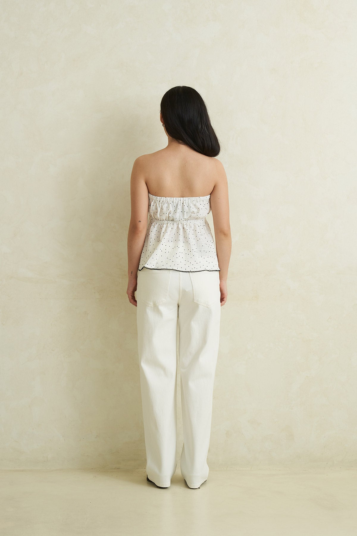 FIZZ TUBE TOP WHITE