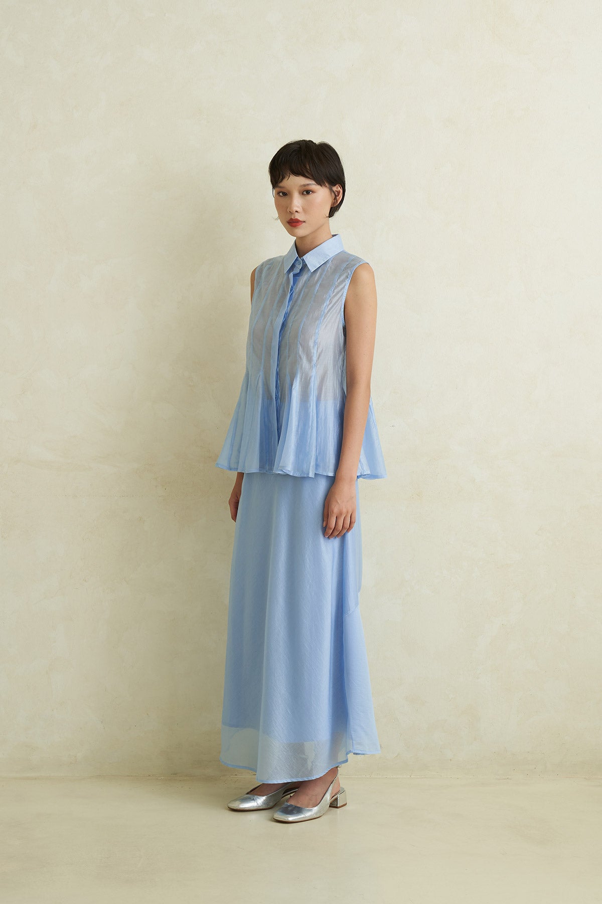 LUCENT TOP BLUE