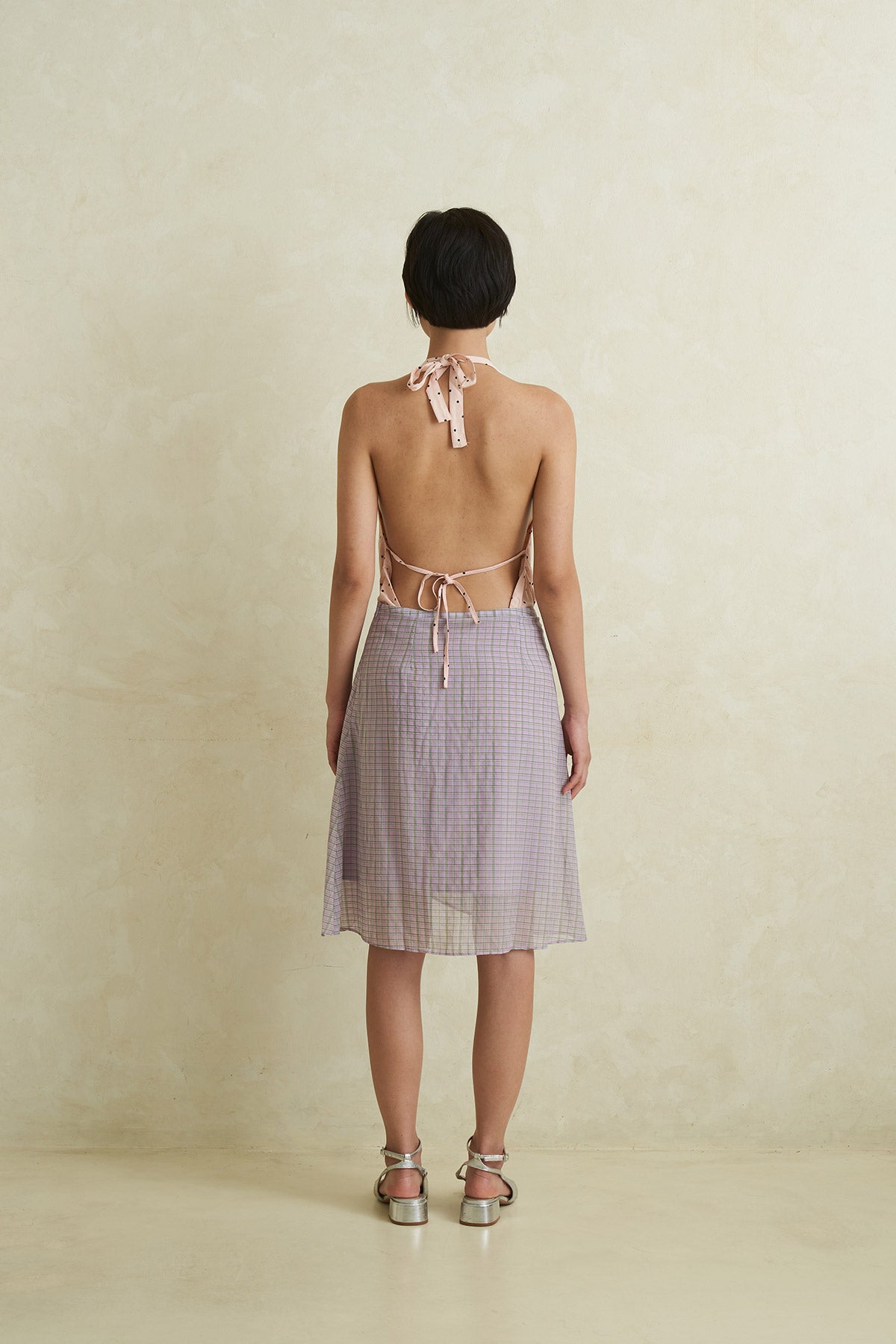 SHIMMER SKIRT PURPLE