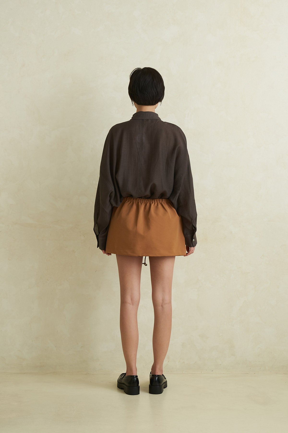 NIRVA SKIRT BROWN