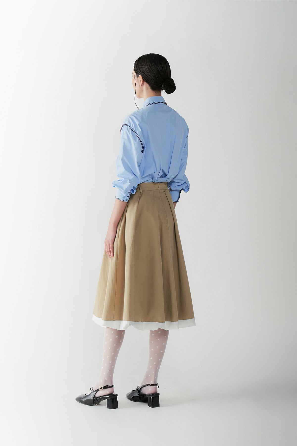 ARIETTA SKIRT BEIGE - CALLIE X NAGITA SLAVINA X IKYK