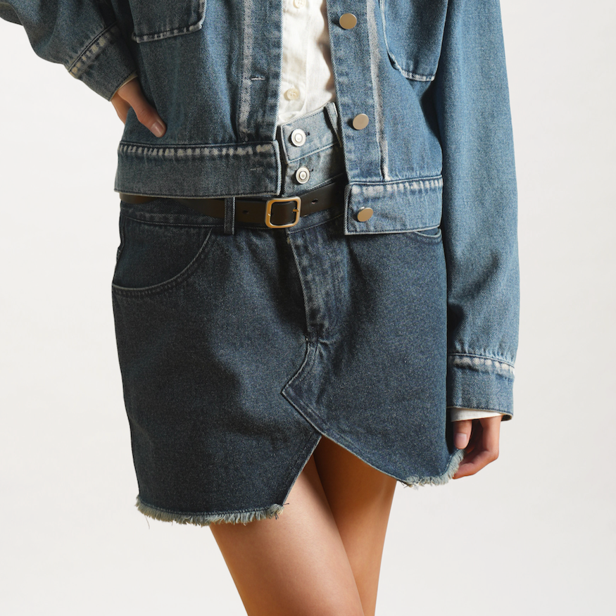 DELMAR SKIRT BLUE