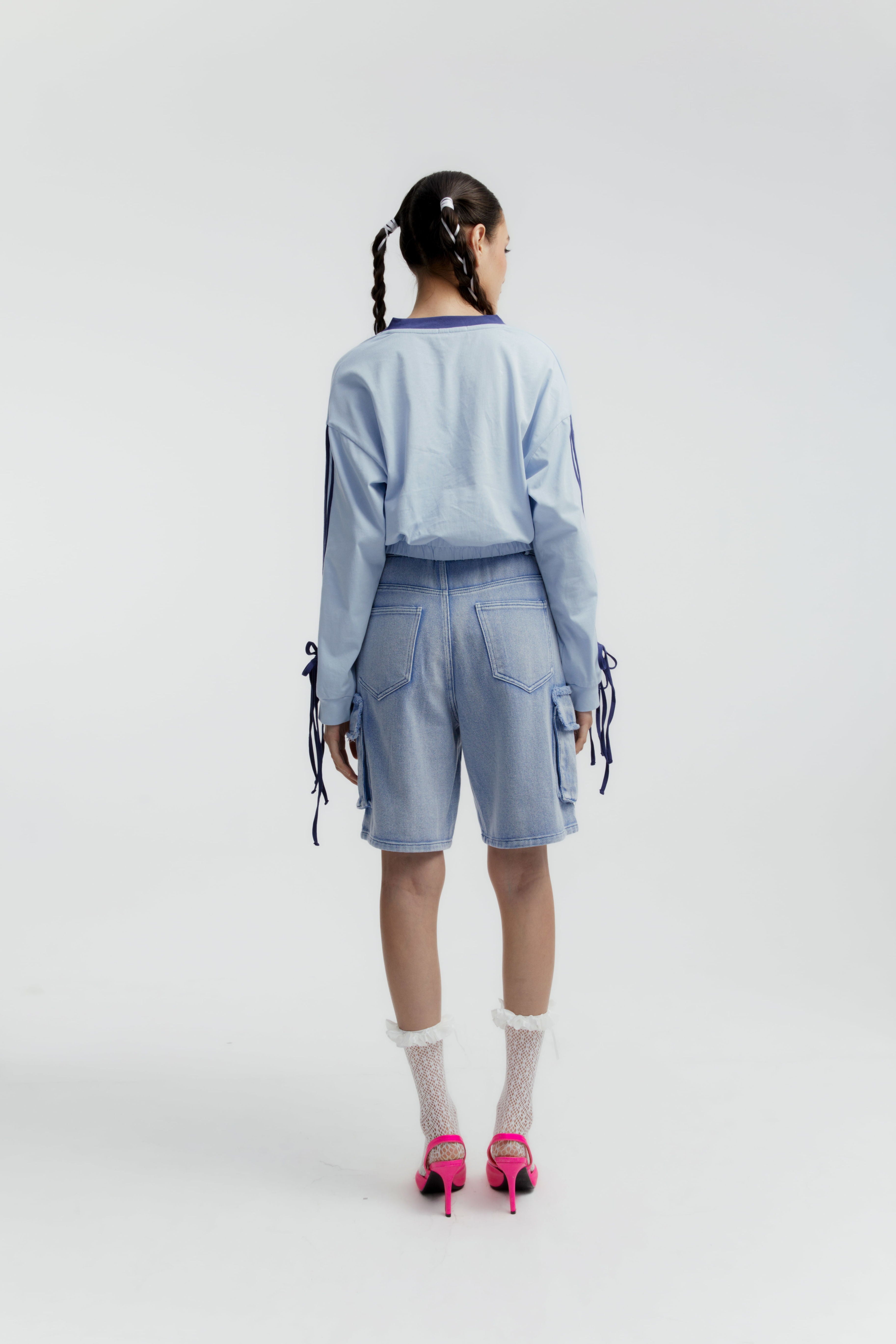 SCULLY TOP BLUE