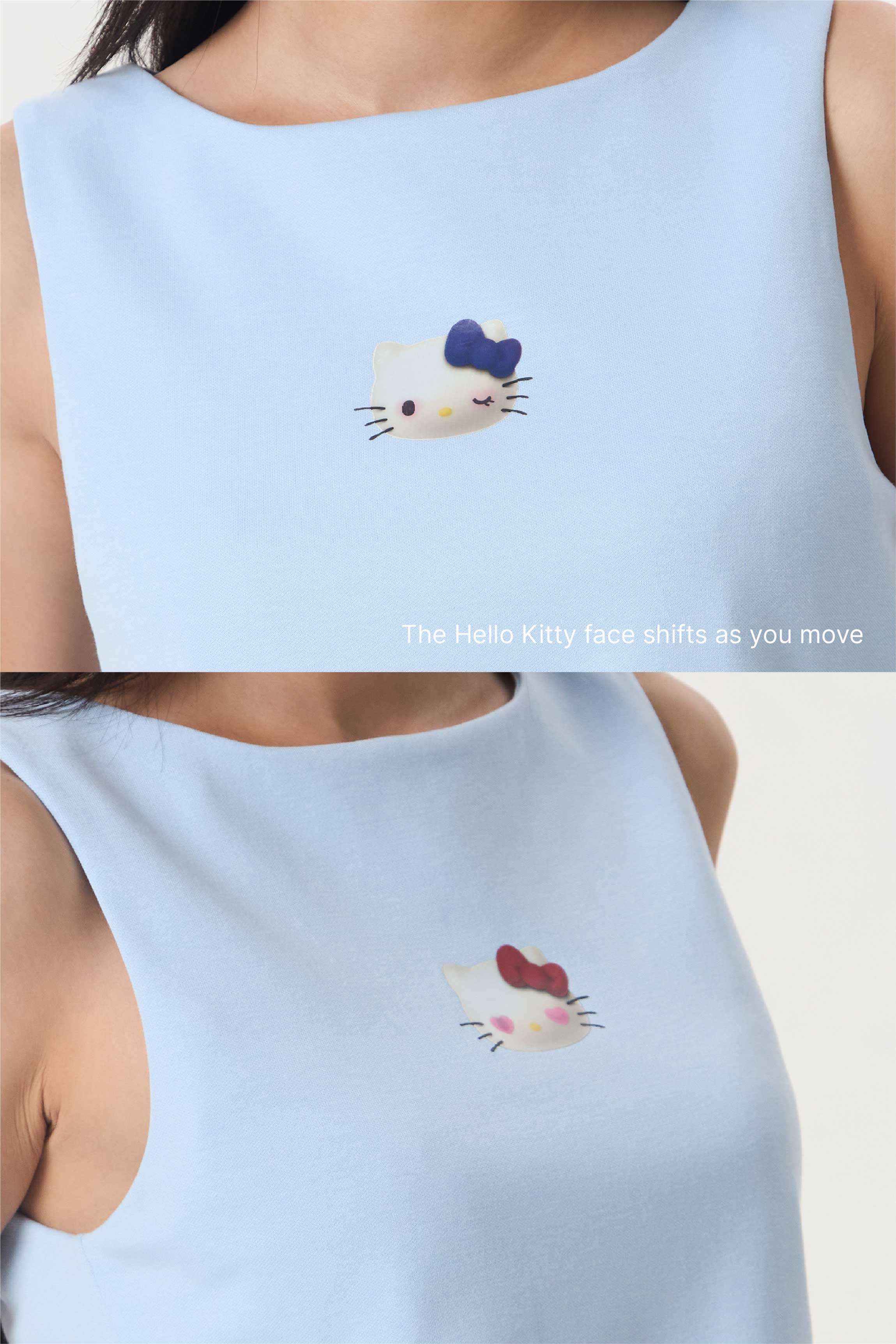 TWINKLE TANK BLUE - CALLIE X HELLO KITTY