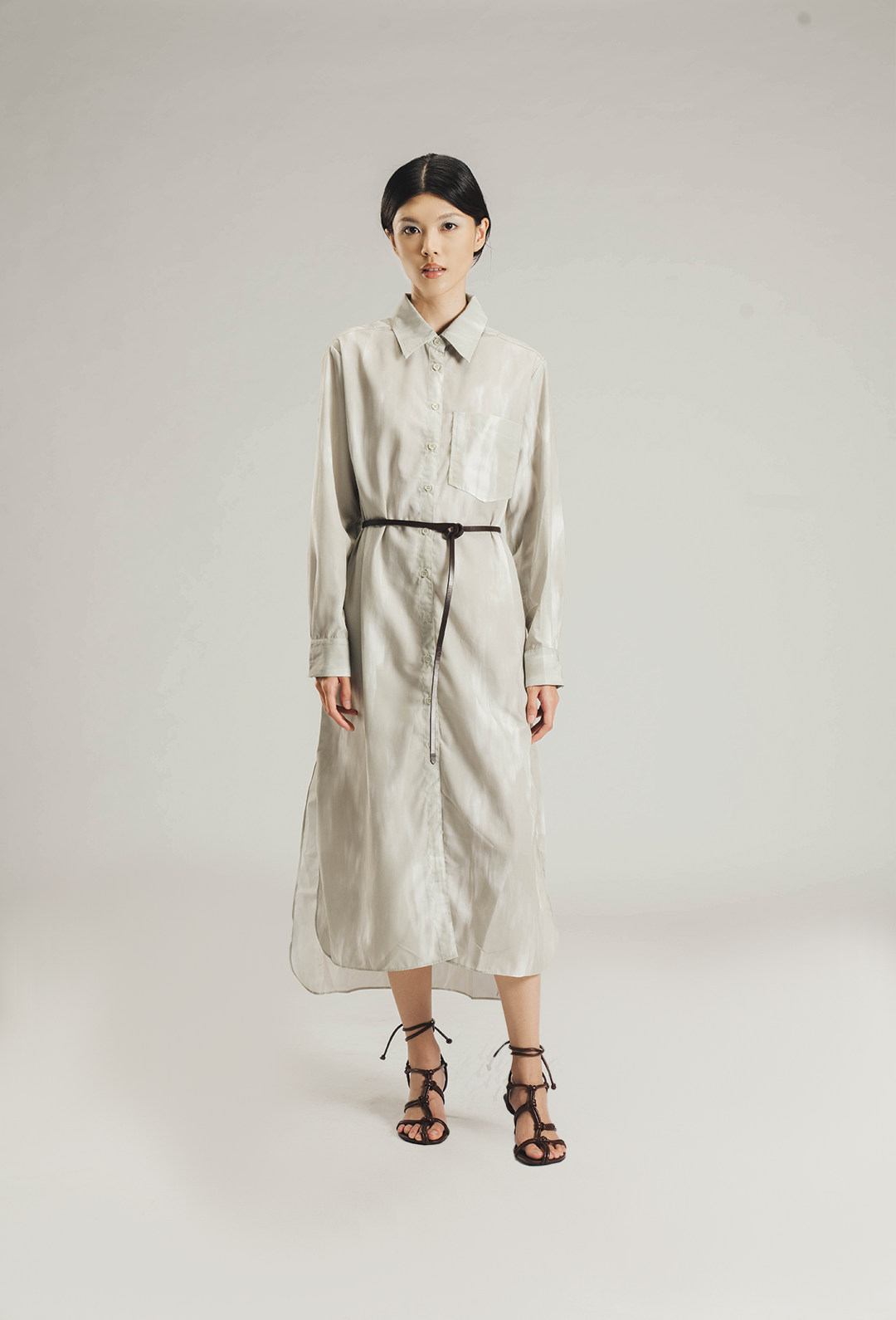 NAIAD DRESS GREEN
