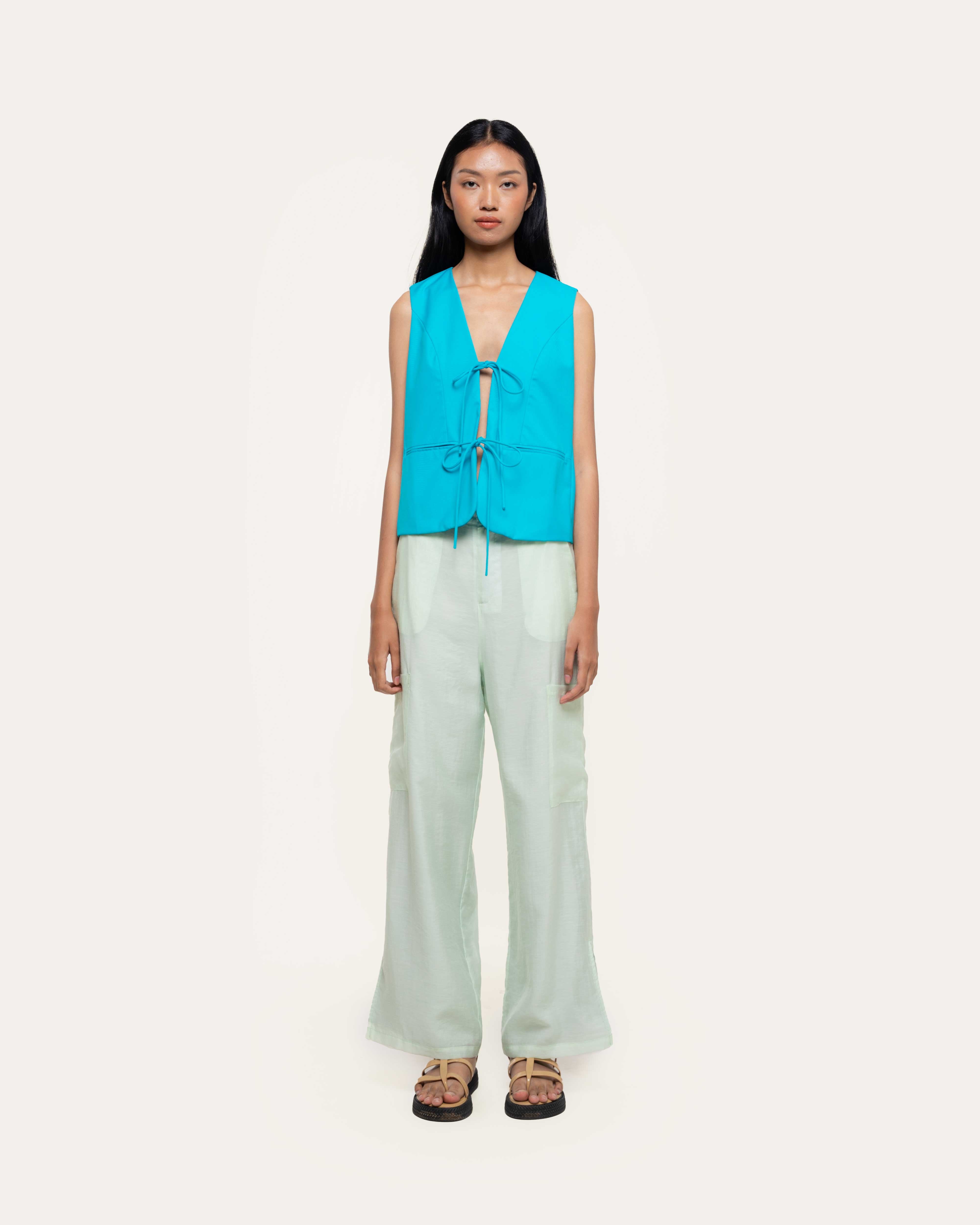 VIVIENNE VEST BLUE