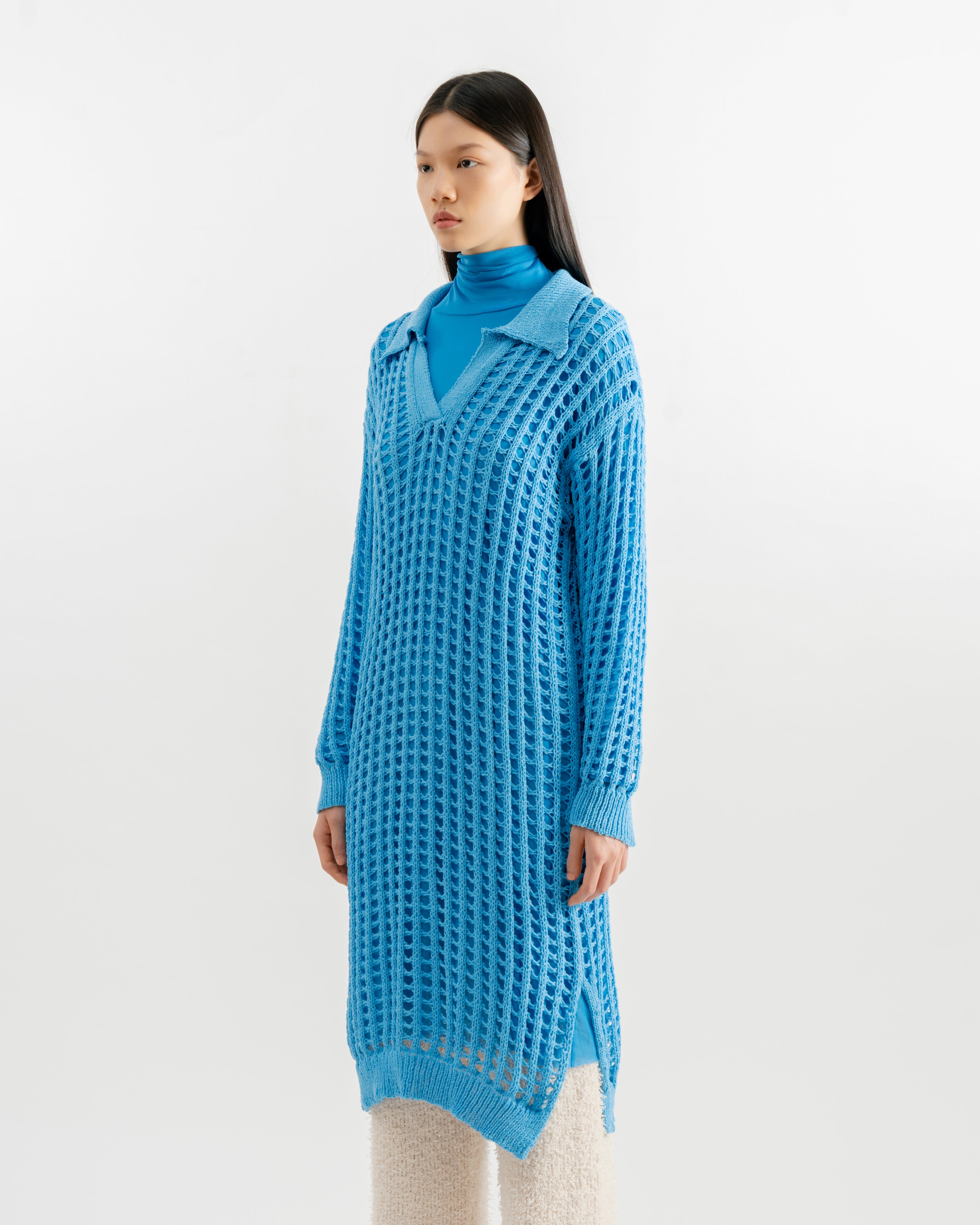 TAKSA DRESS BLUE - Callie X IKYK