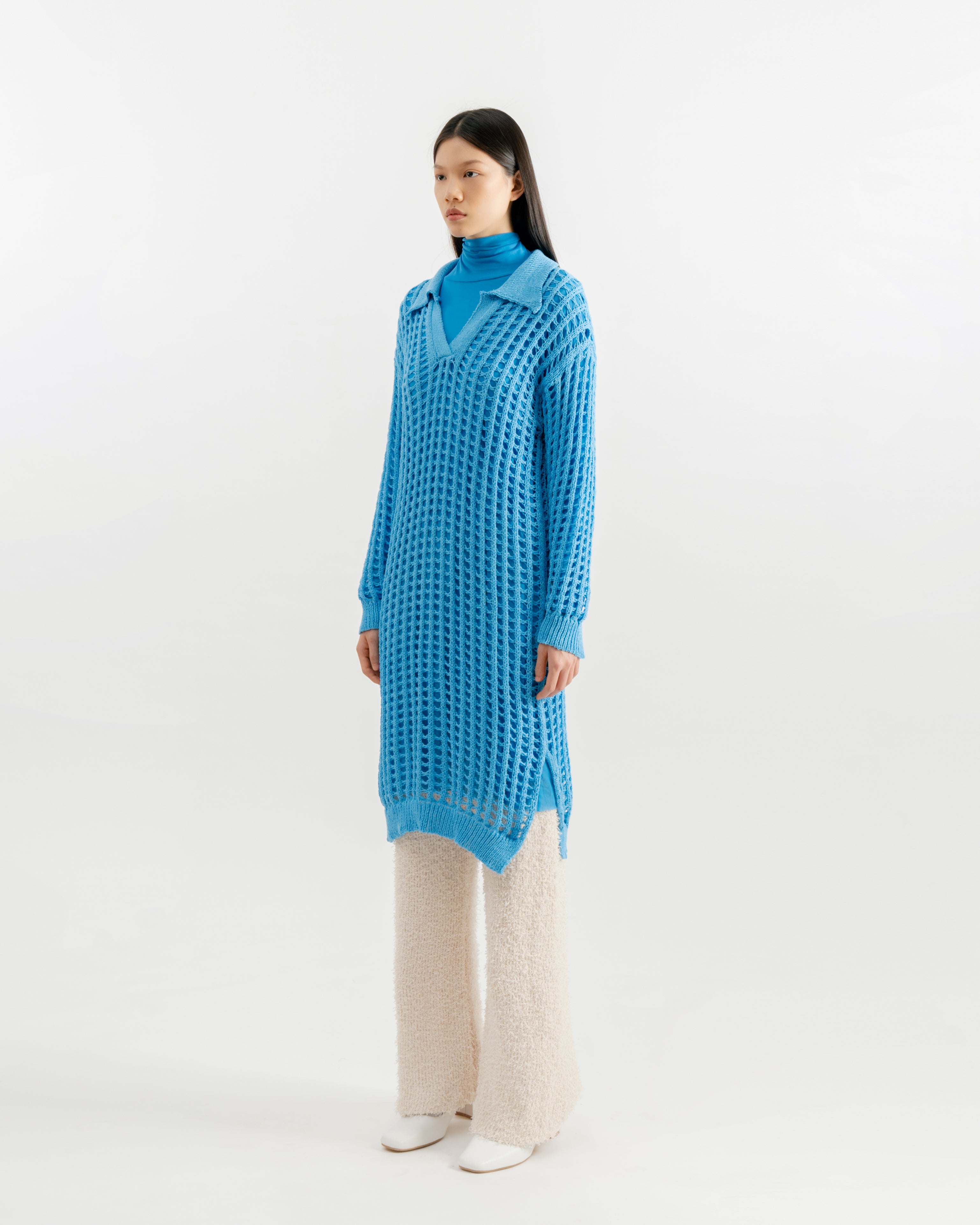 TAKSA DRESS BLUE - Callie X IKYK