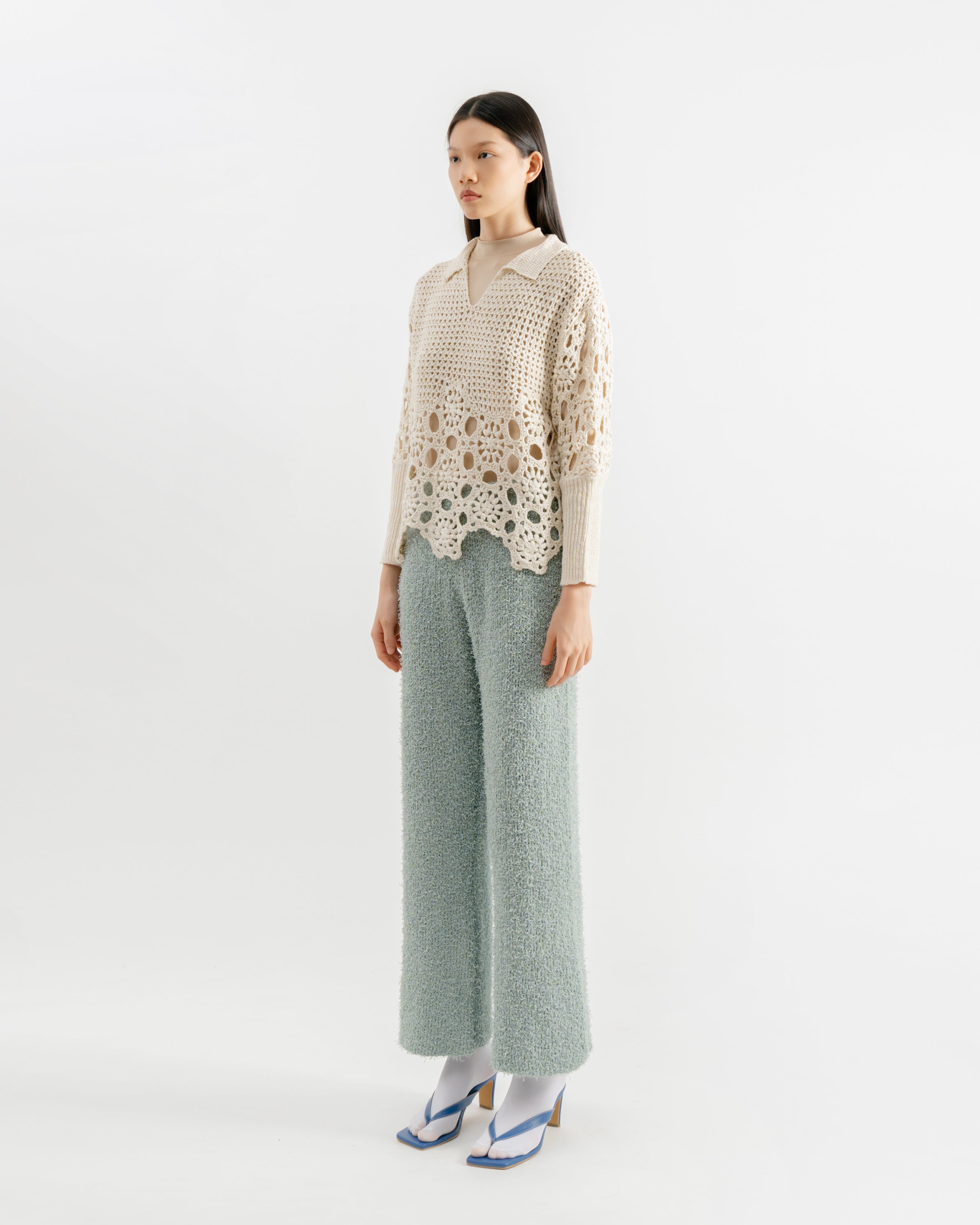 BUANA PANTS GREEN - Callie X IKYK