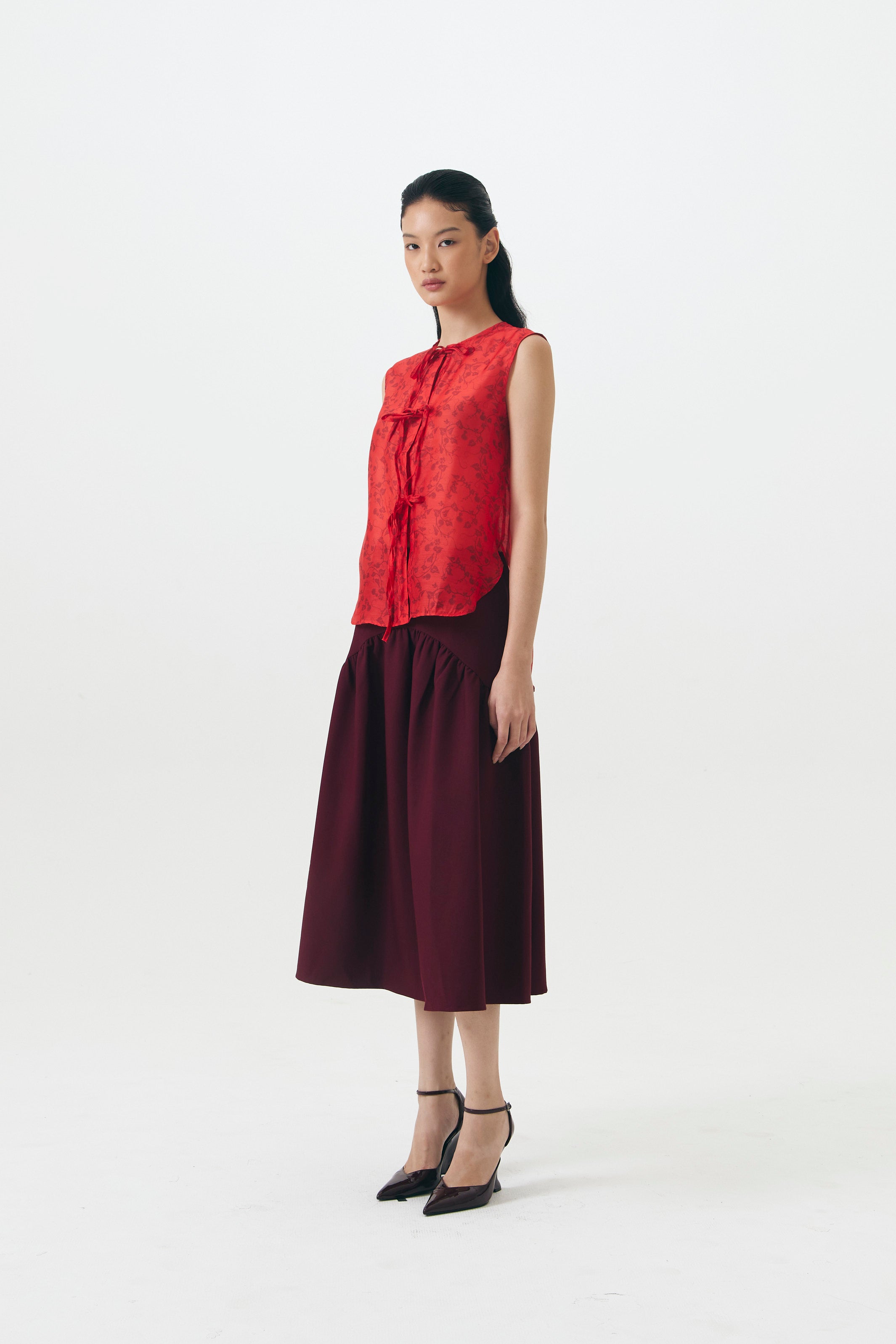 GARNET TOP RED