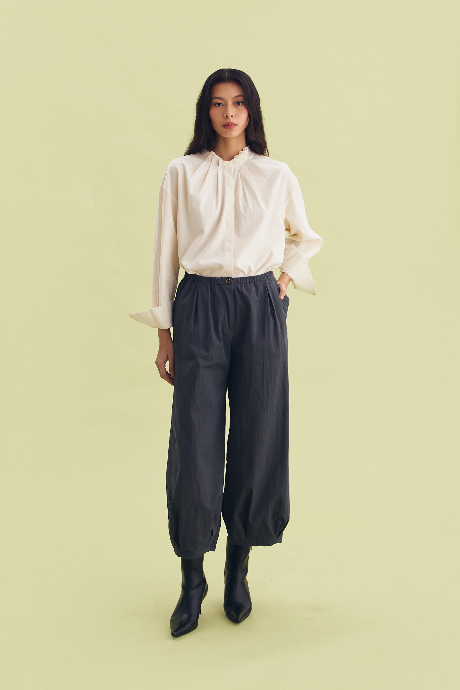 LUCENCE PANTS DARK GREY - CALLIE ft. IRANI VIANZA