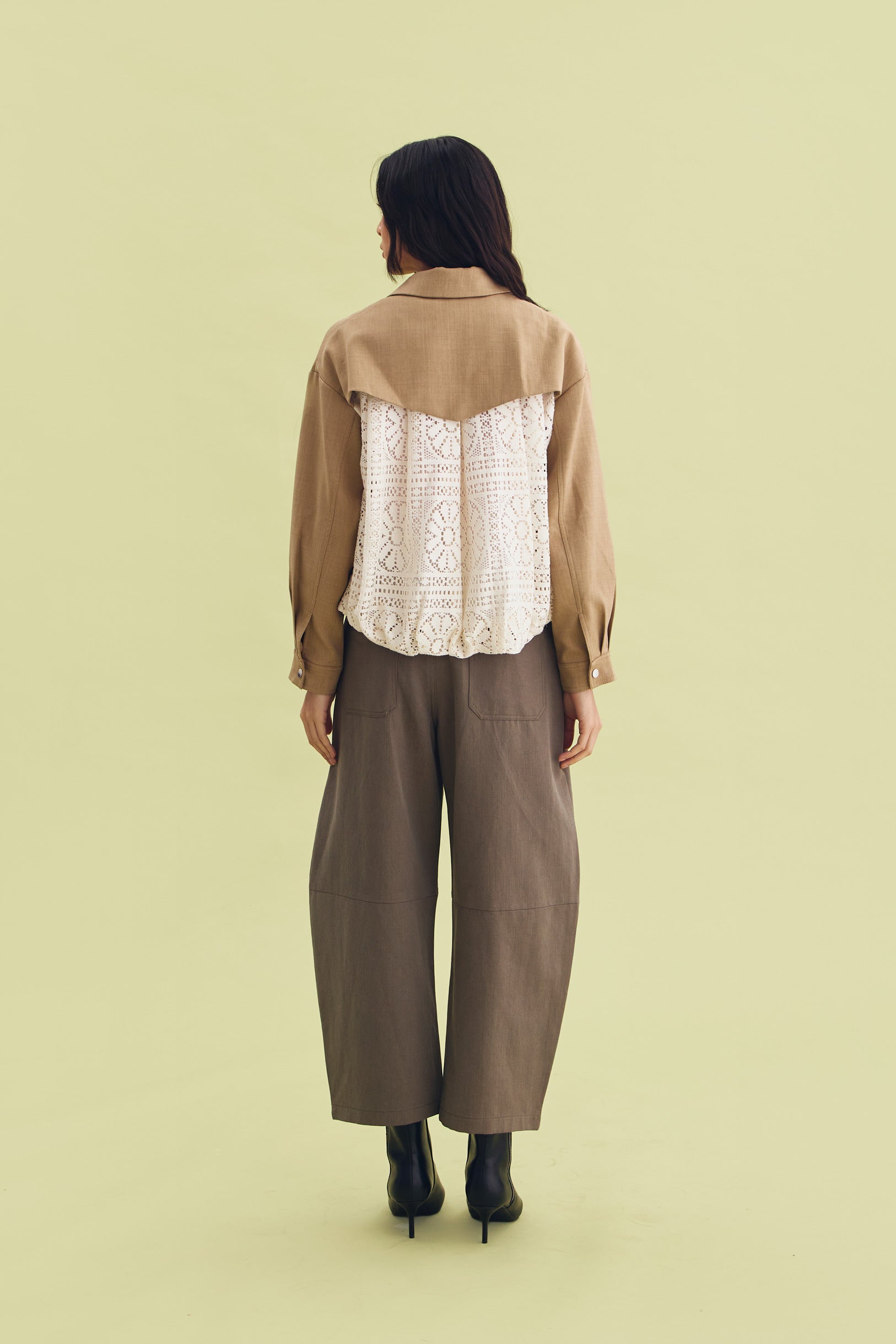 EUNOIA JACKET BEIGE - CALLIE FT. IRANI VIANZA