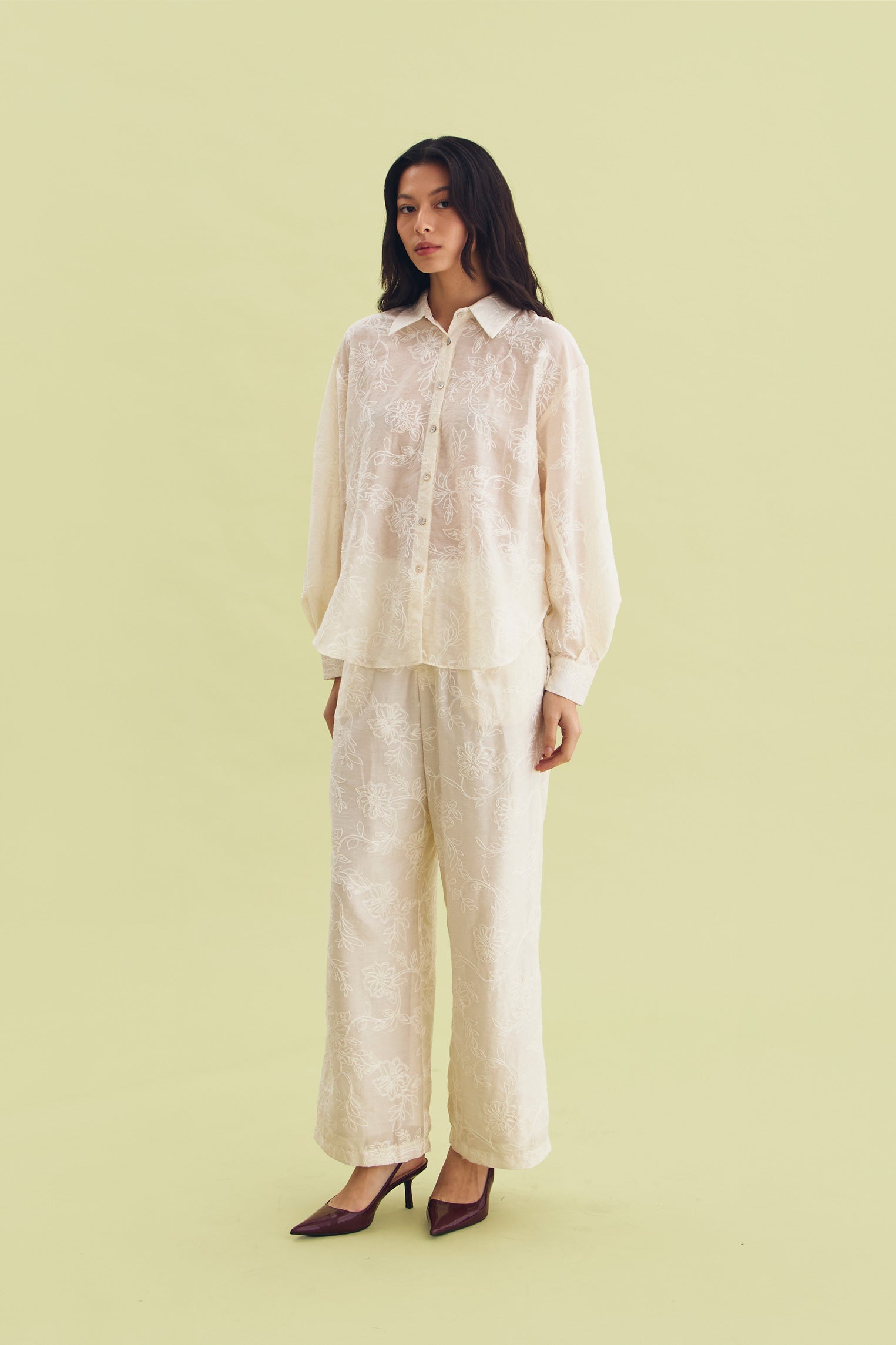 SOLACE PANTS BEIGE - CALLIE FT. IRANI VIANZA