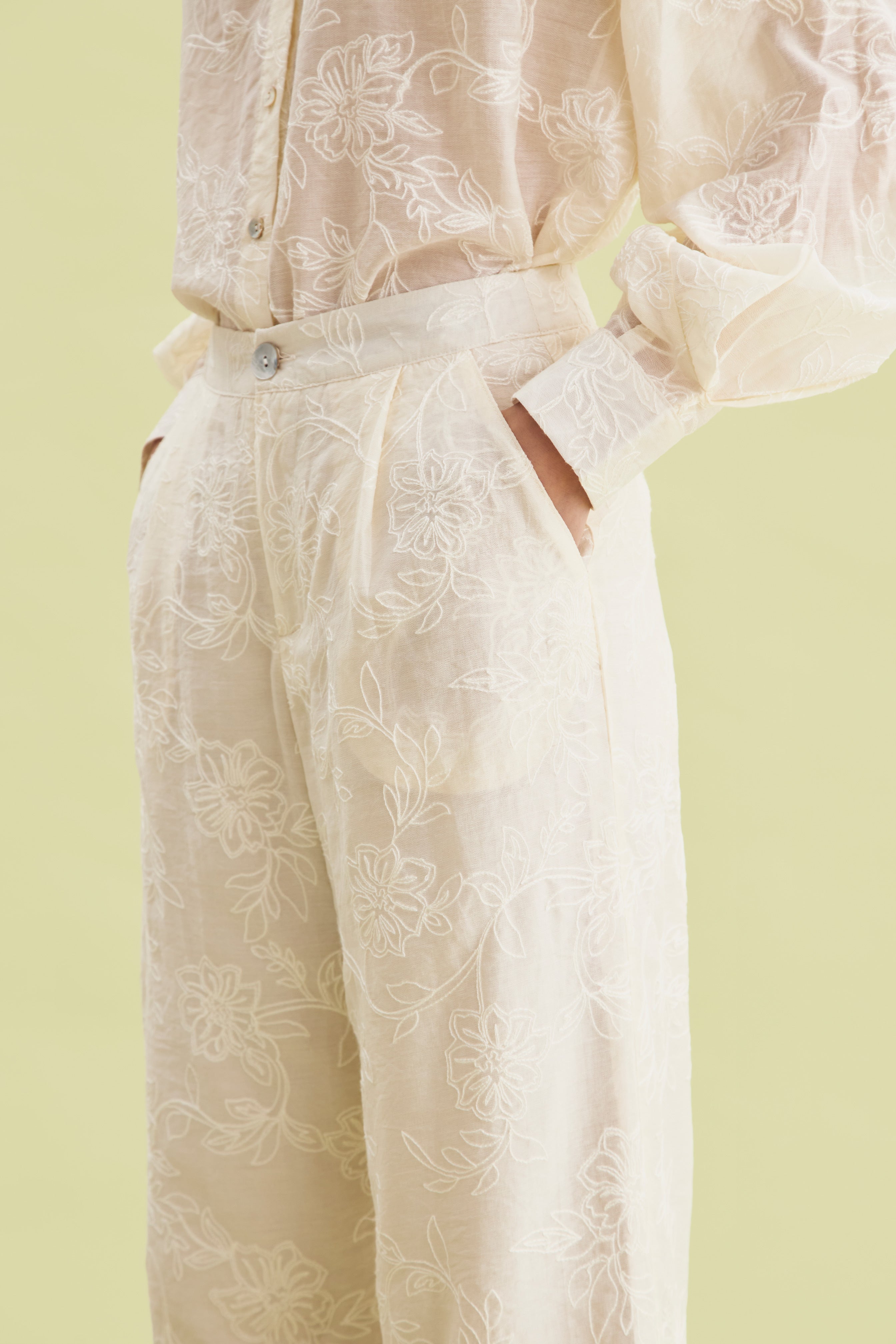 SOLACE PANTS BEIGE - CALLIE FT. IRANI VIANZA