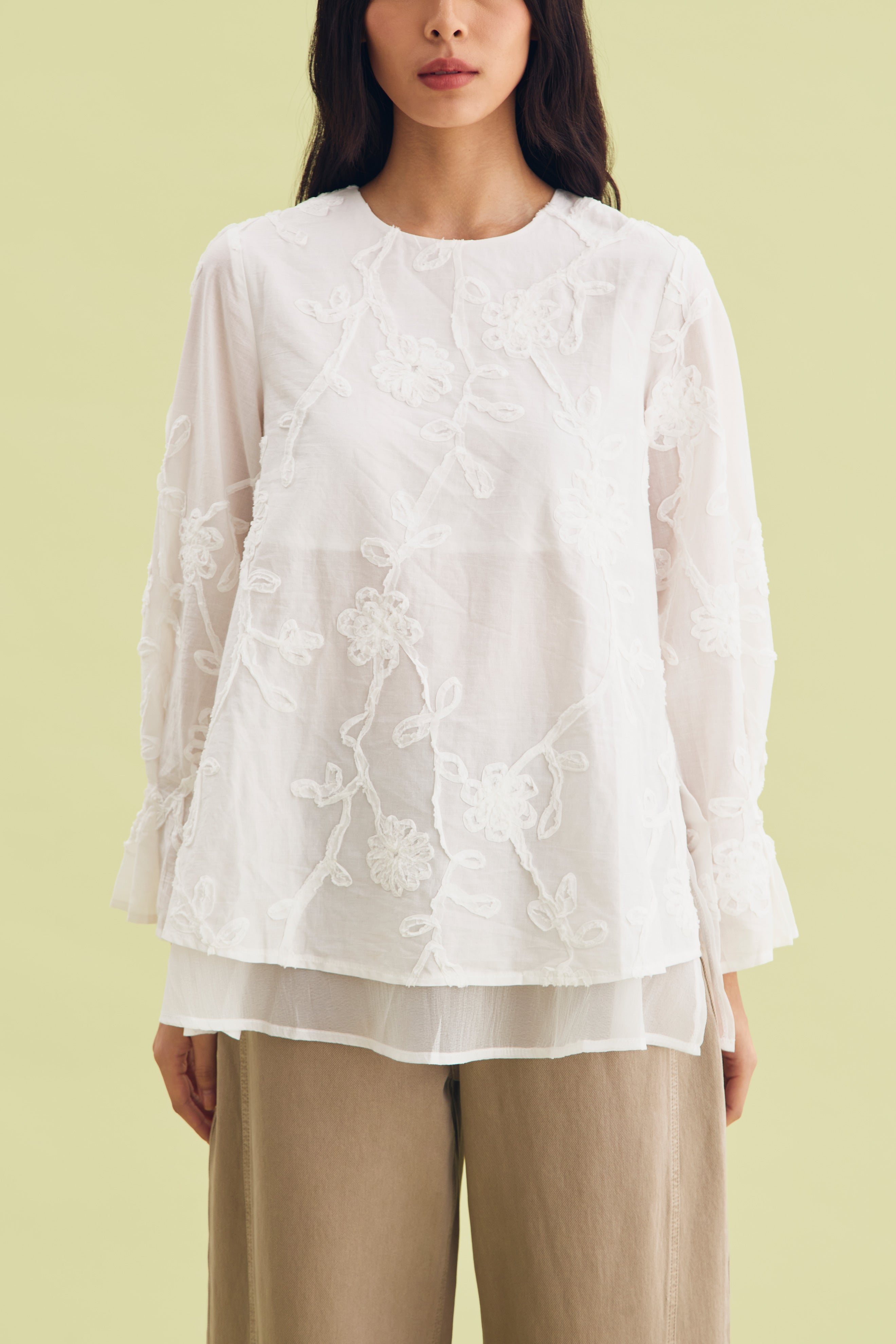 POISE TOP WHITE - CALLIE FT. IRANI VIANZA