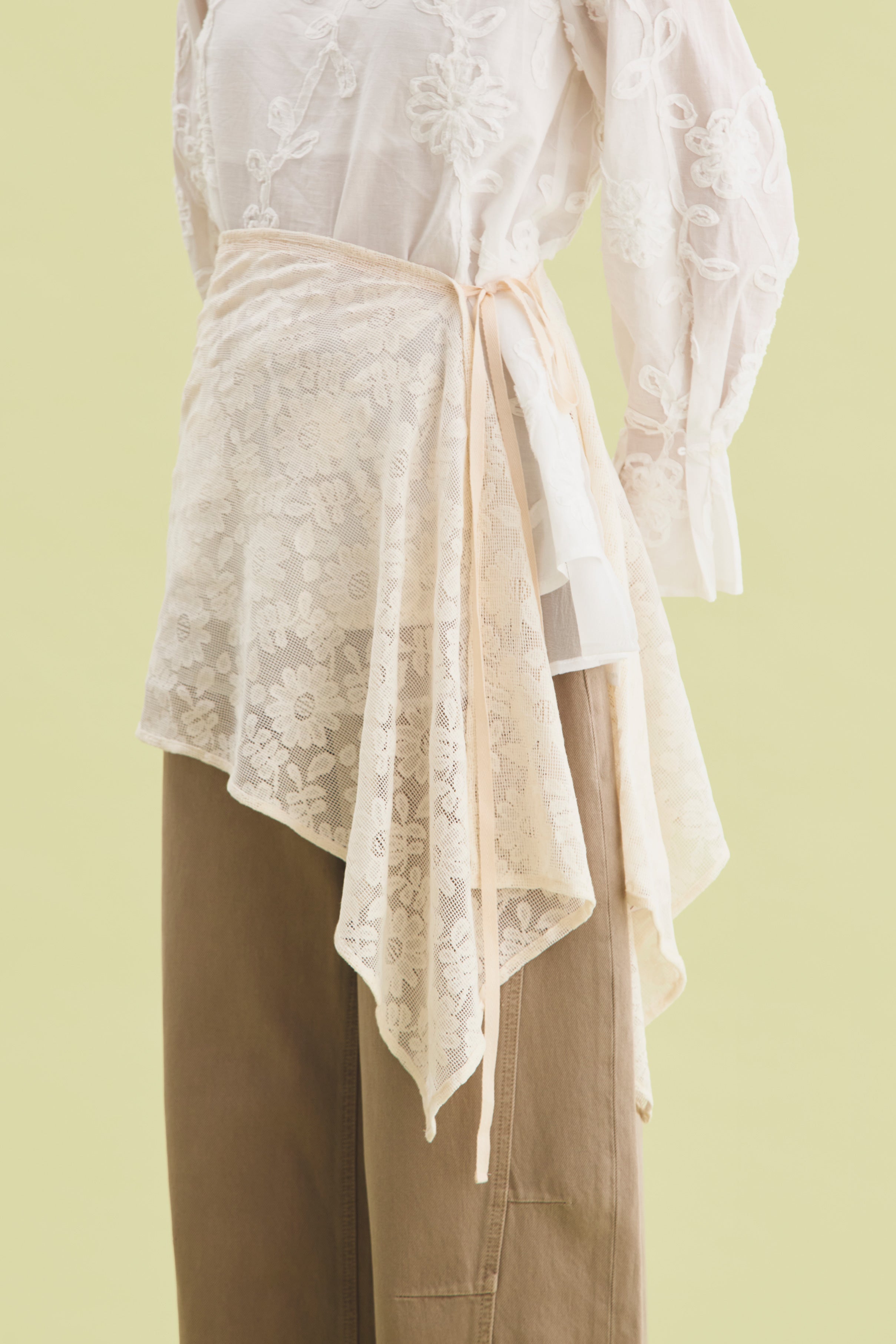 AIRY LACE SKIRT CREAM - CALLIE FT. IRANI VIANZA