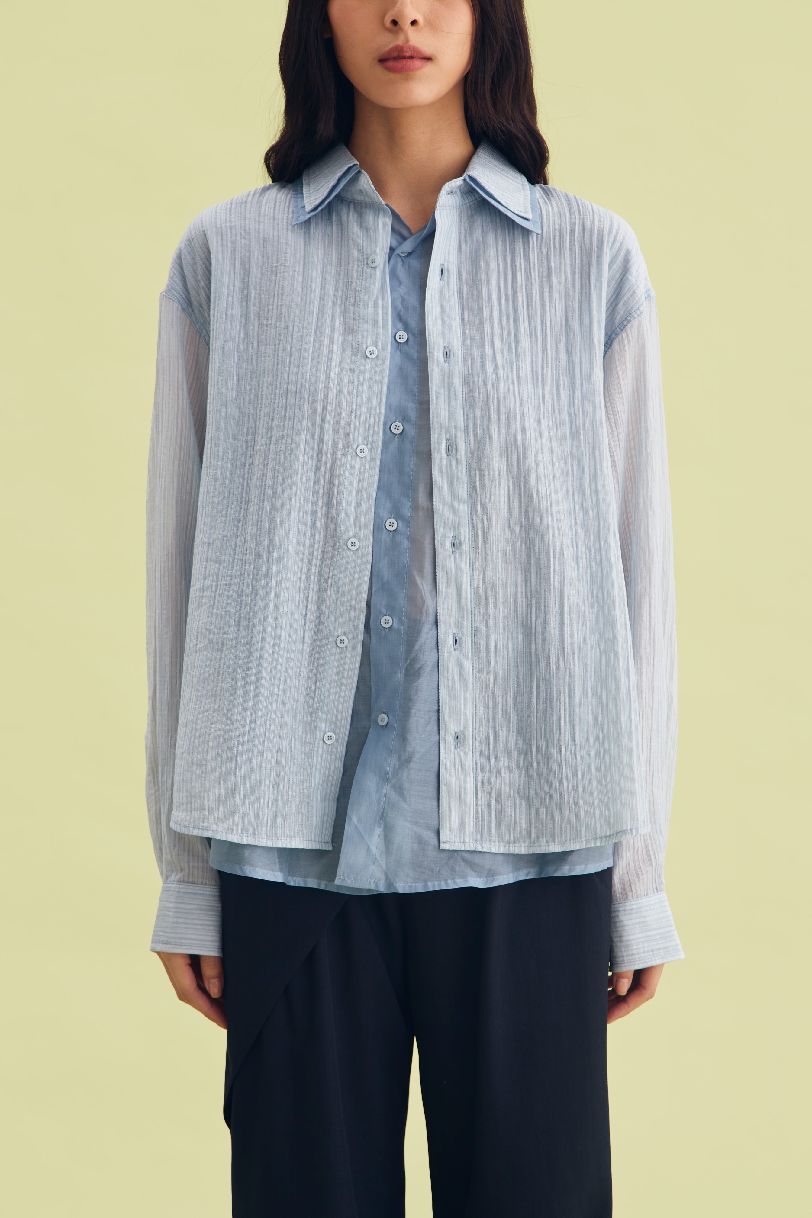 WISP SHIRT BLUE - CALLIE FT. IRANI VIANZA