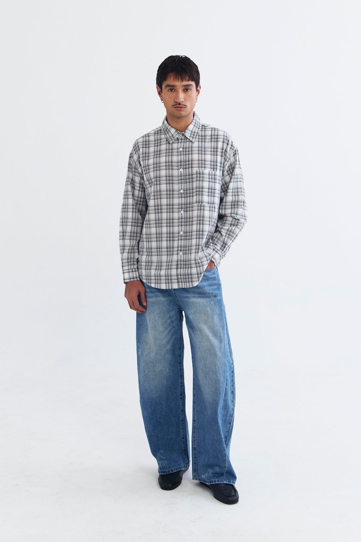 THAMES SHIRT GREY