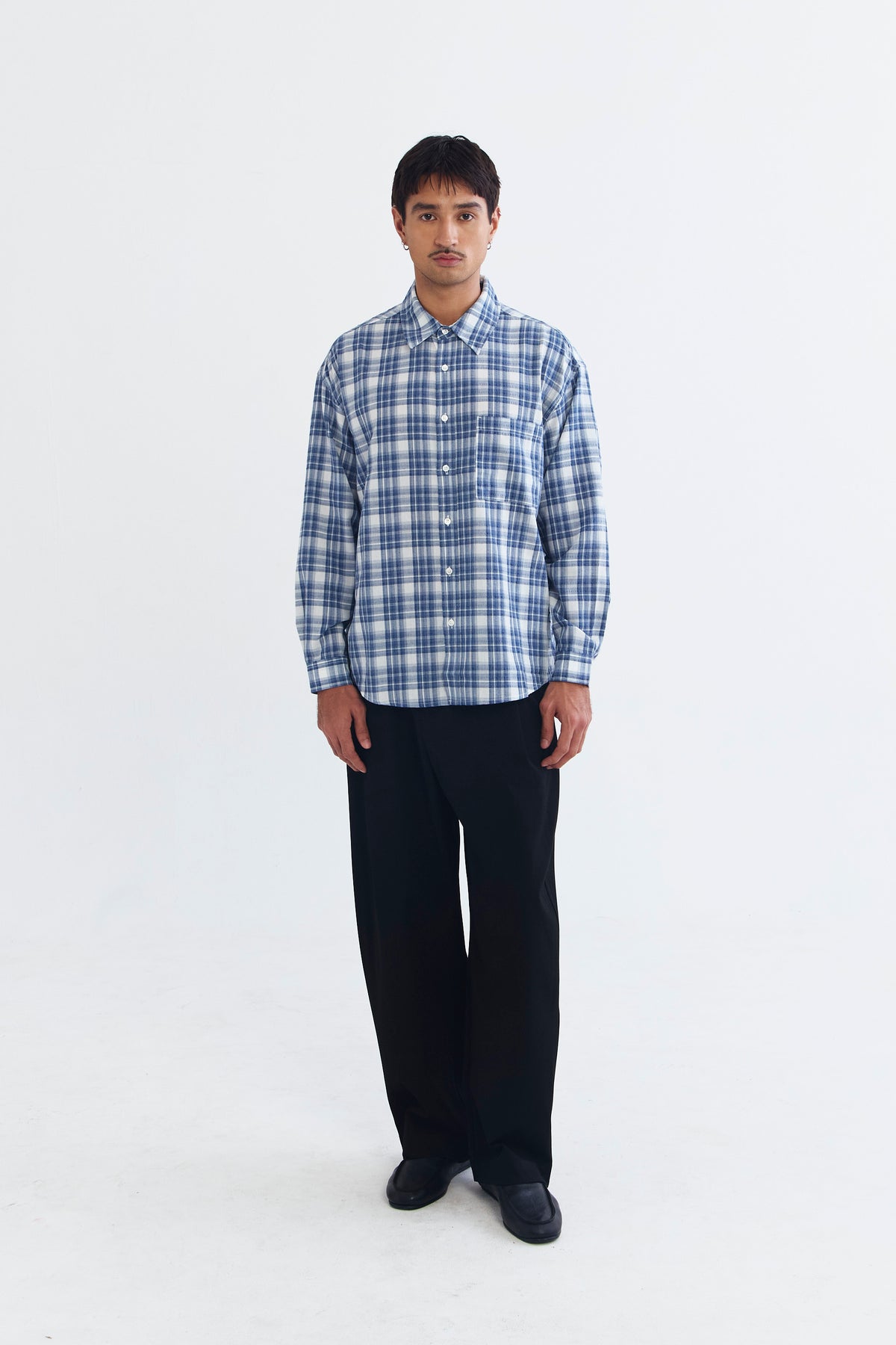 THAMES SHIRT BLUE