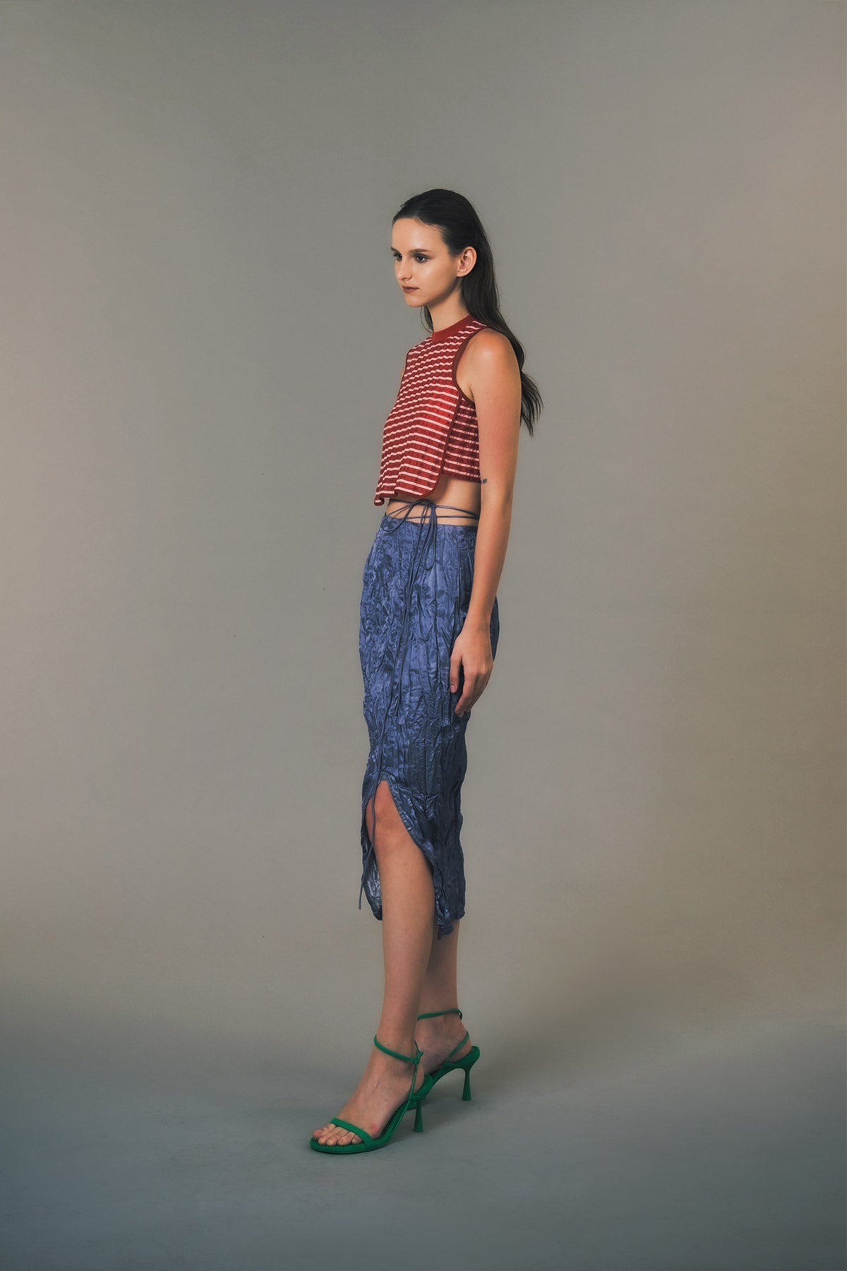 FAWN SKIRT SILVER