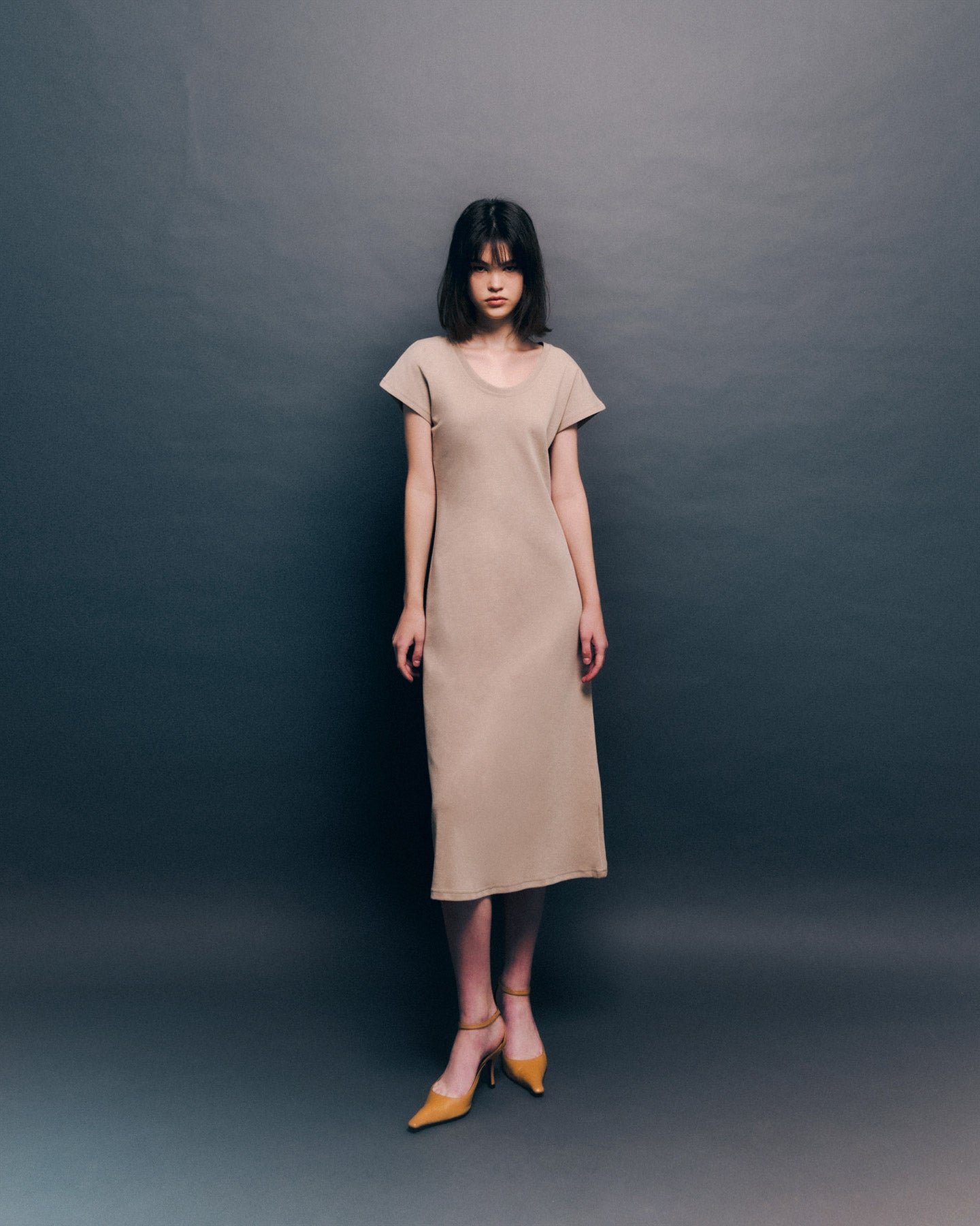 VON DRESS BEIGE