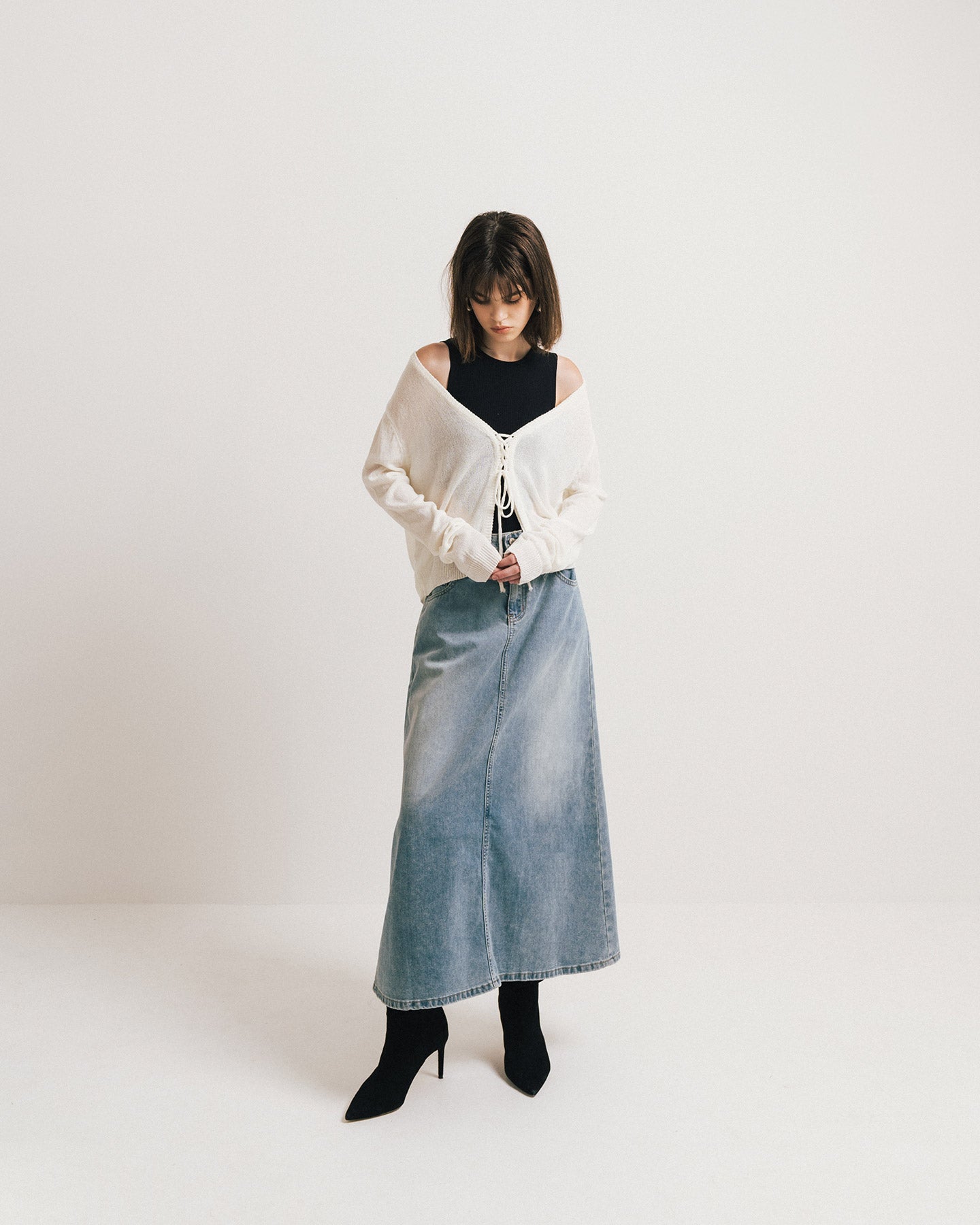 ZANE SKIRT BLUE