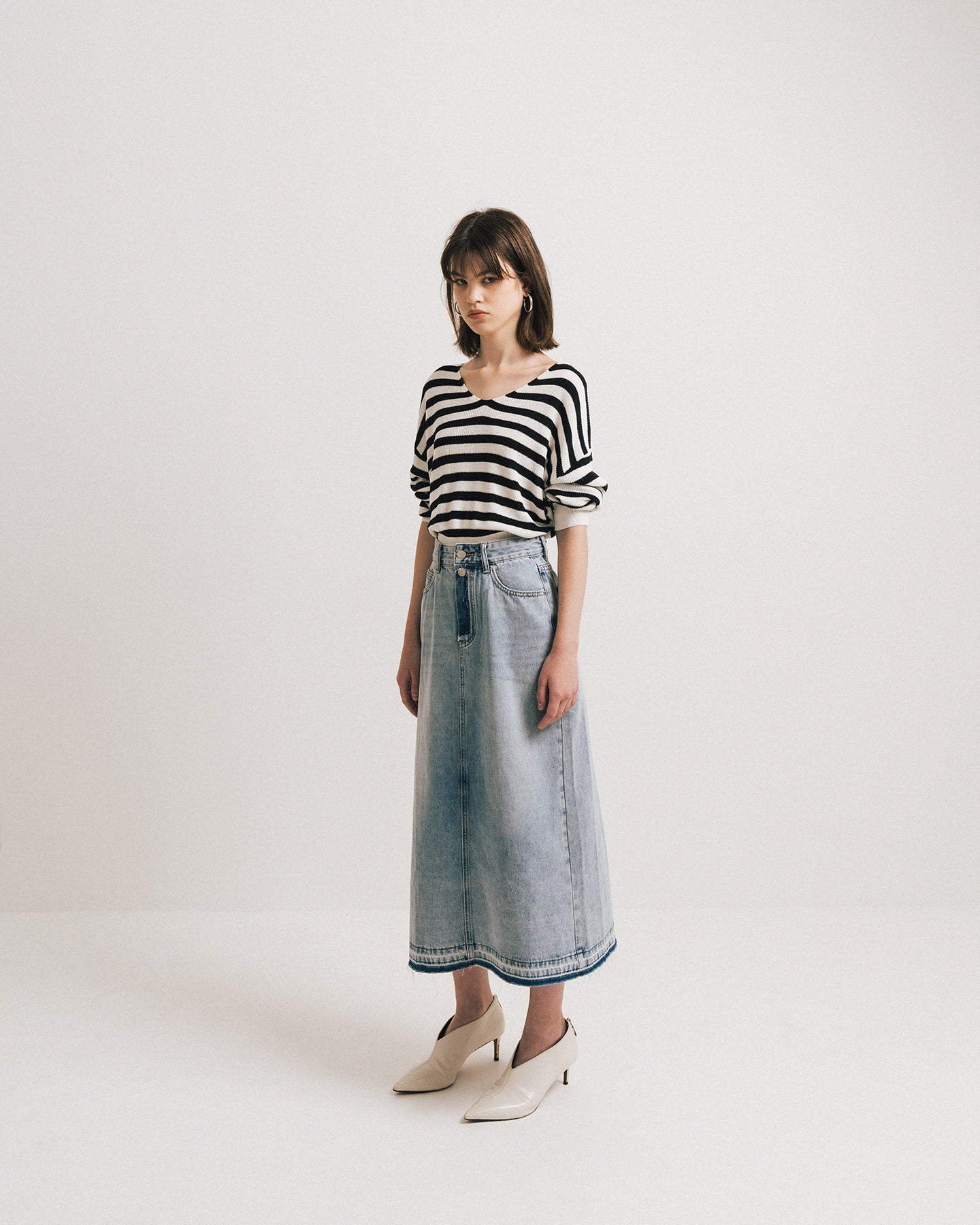 REAGEN SKIRT BLUE