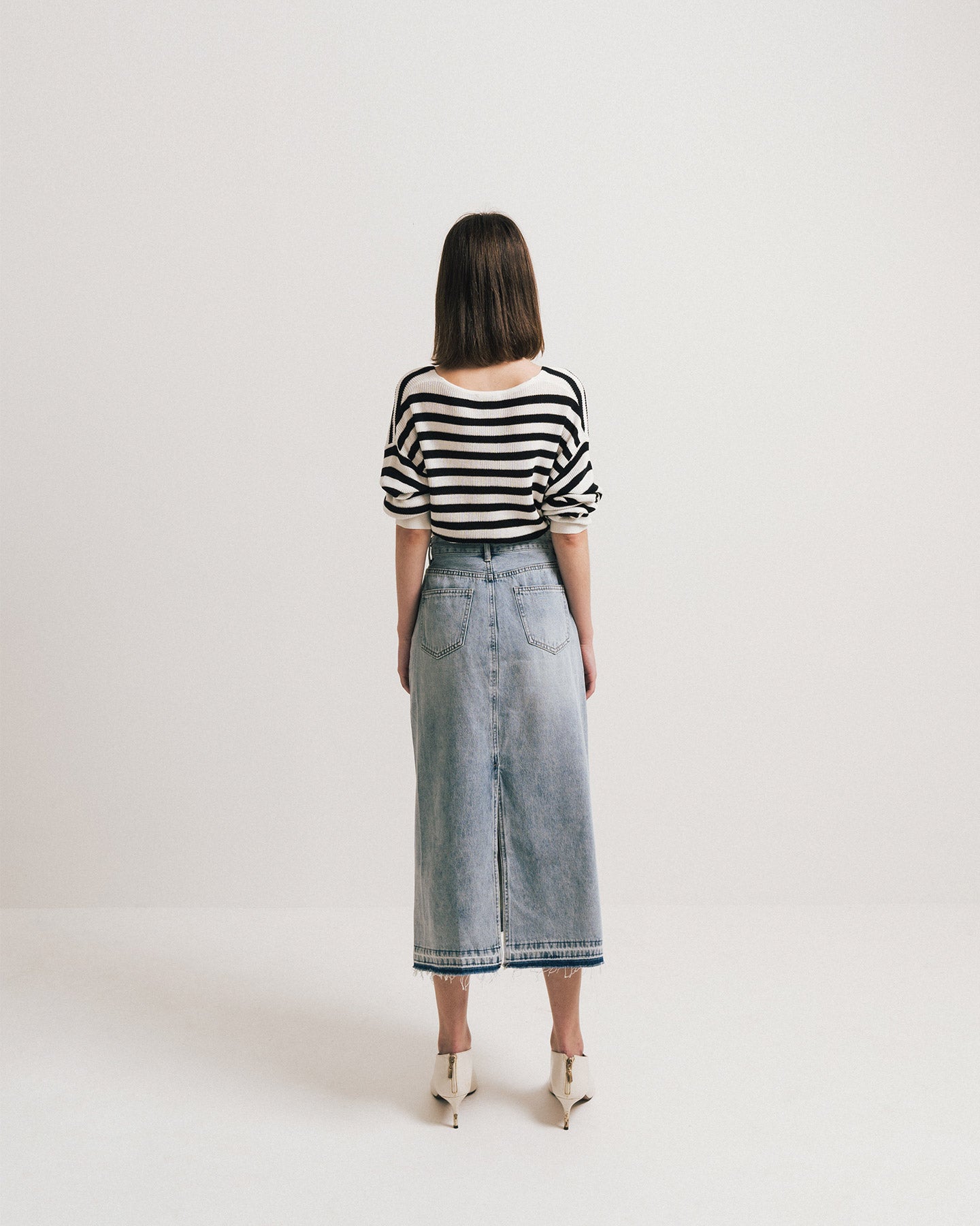 REAGEN SKIRT BLUE