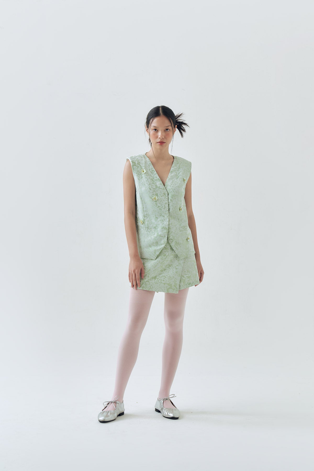 DAFFODIL SKORT GREEN
