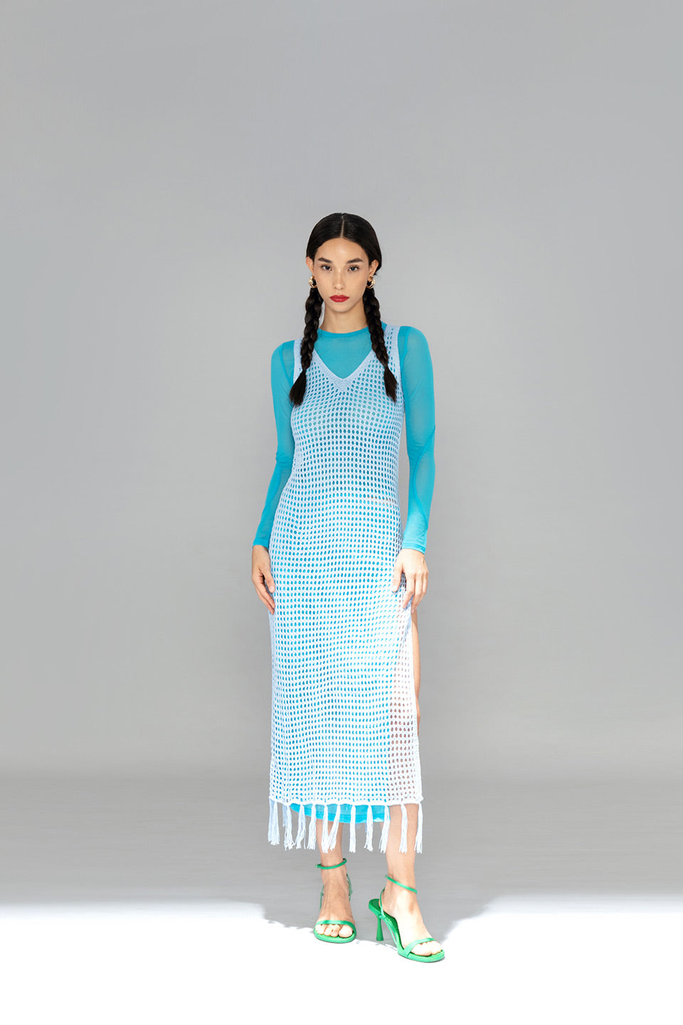 SOL DRESS BLUE