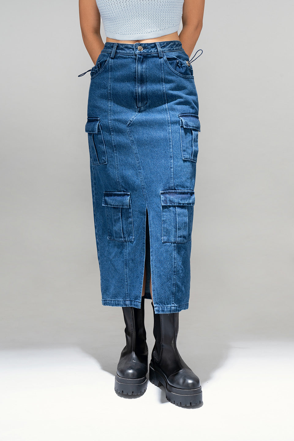 LOWE SKIRT NAVY