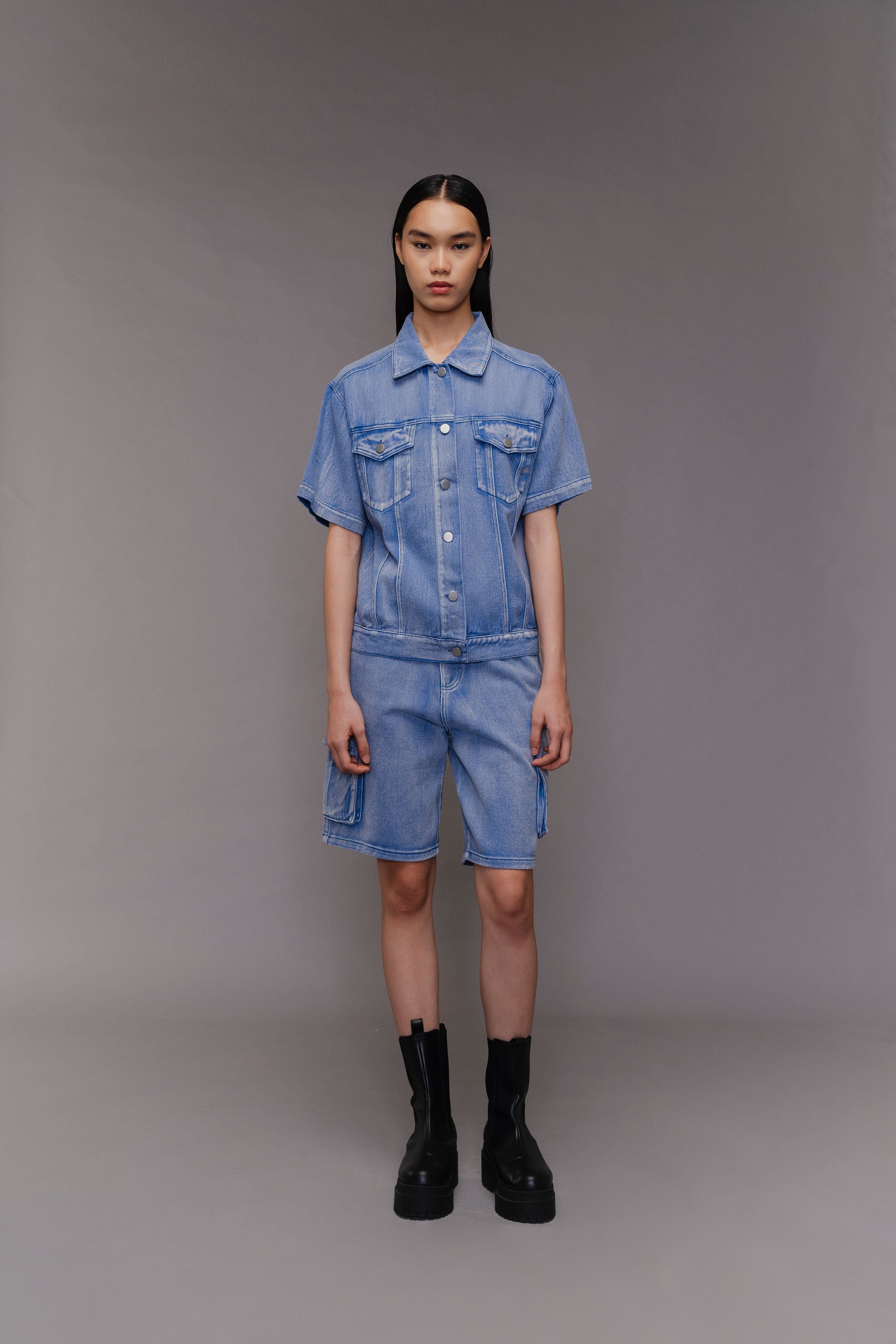 LOREN TOP BLUE