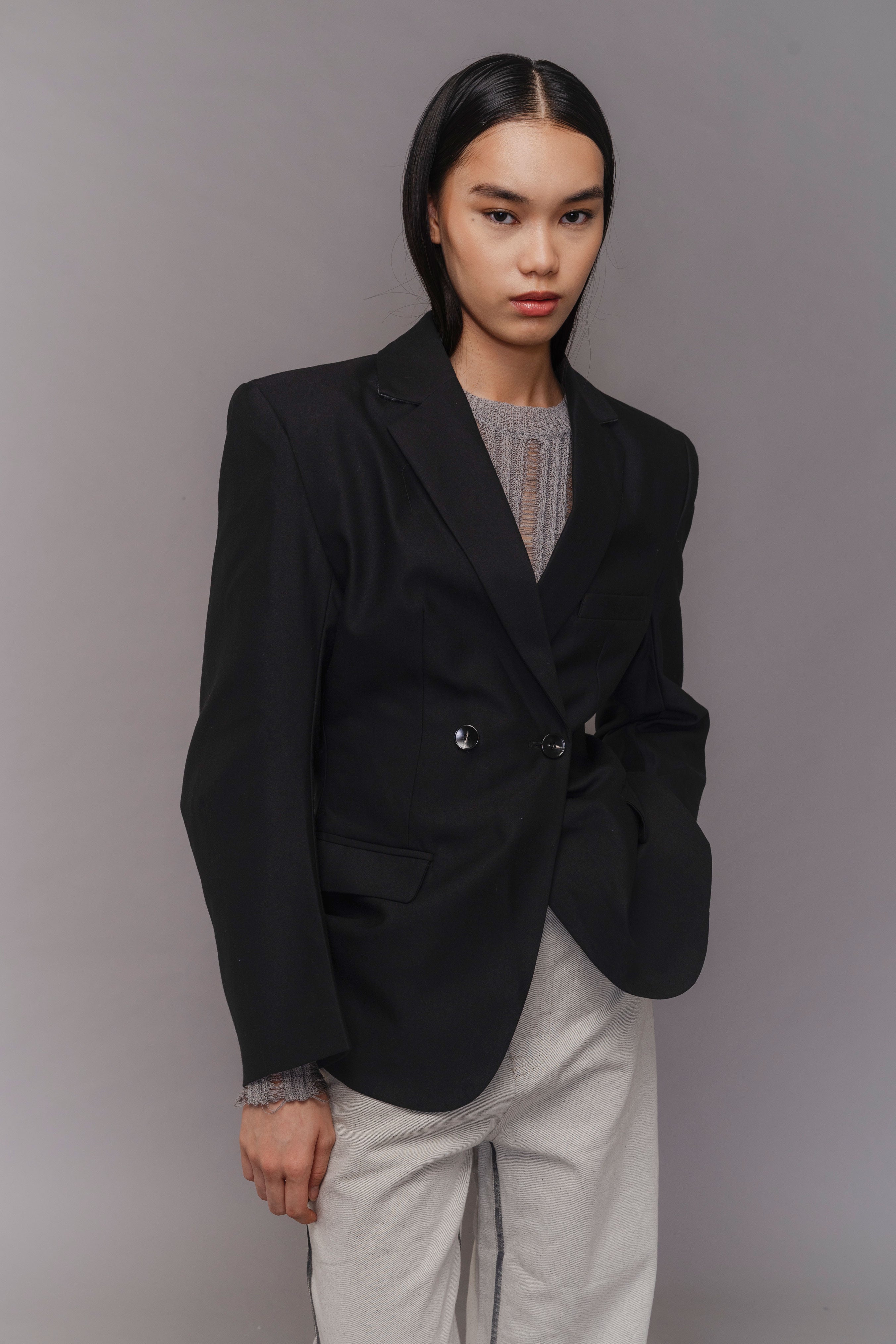 HAO BLAZER BLACK