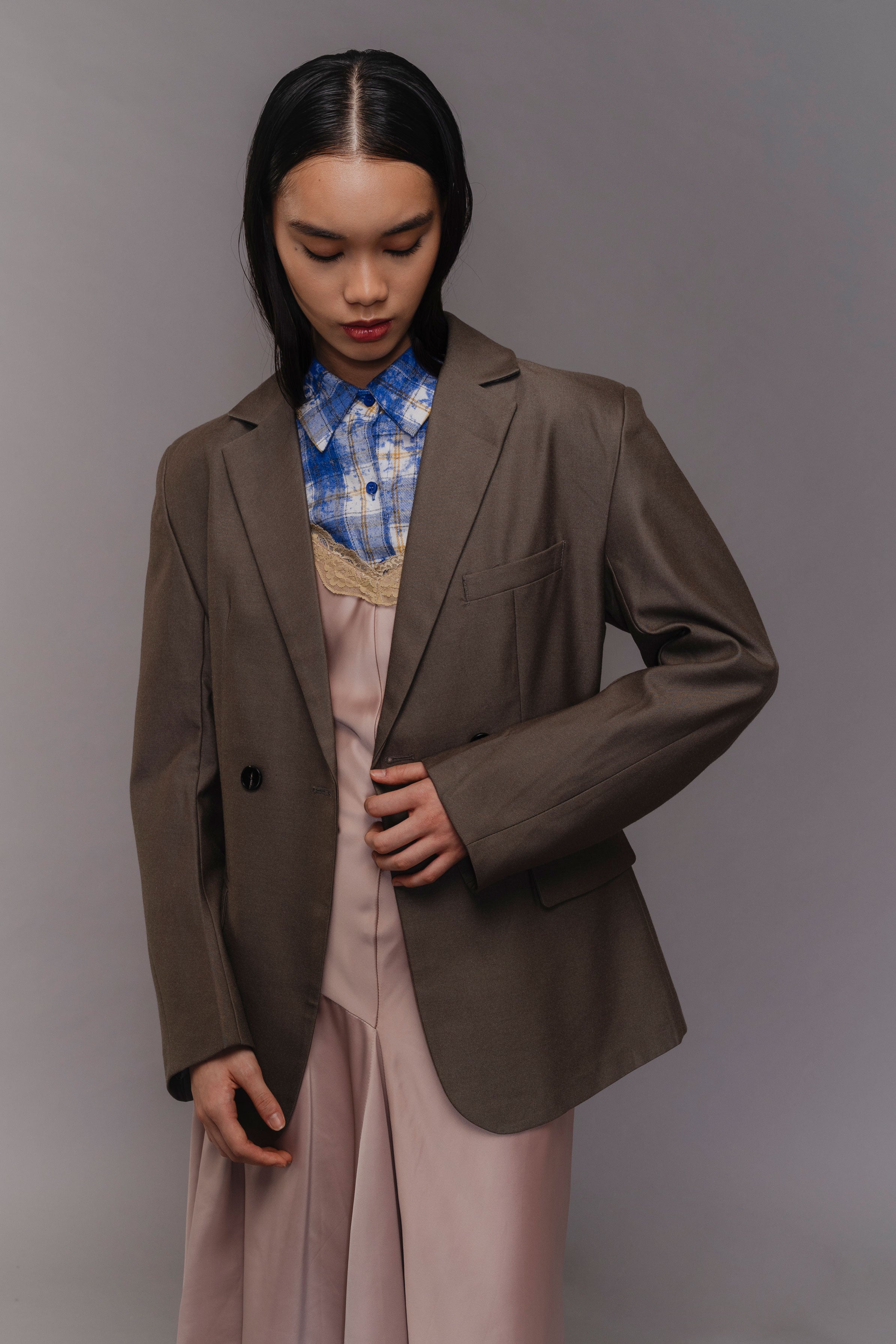 HAO BLAZER BROWN