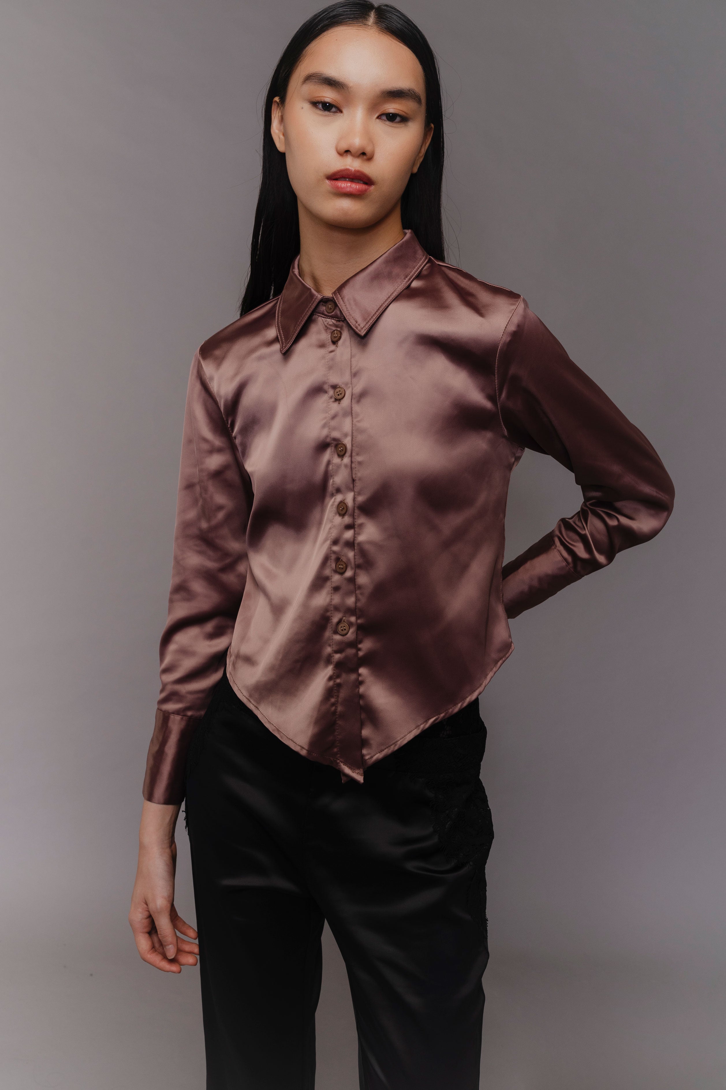 MAXINE TOP BROWN
