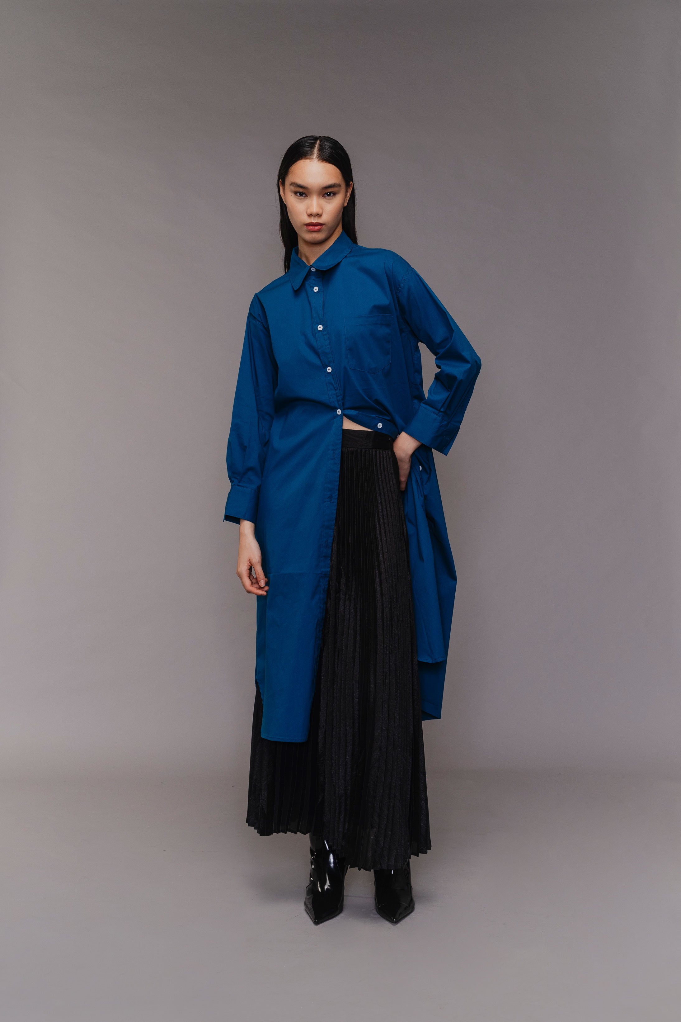 MAELLE DRESS NAVY