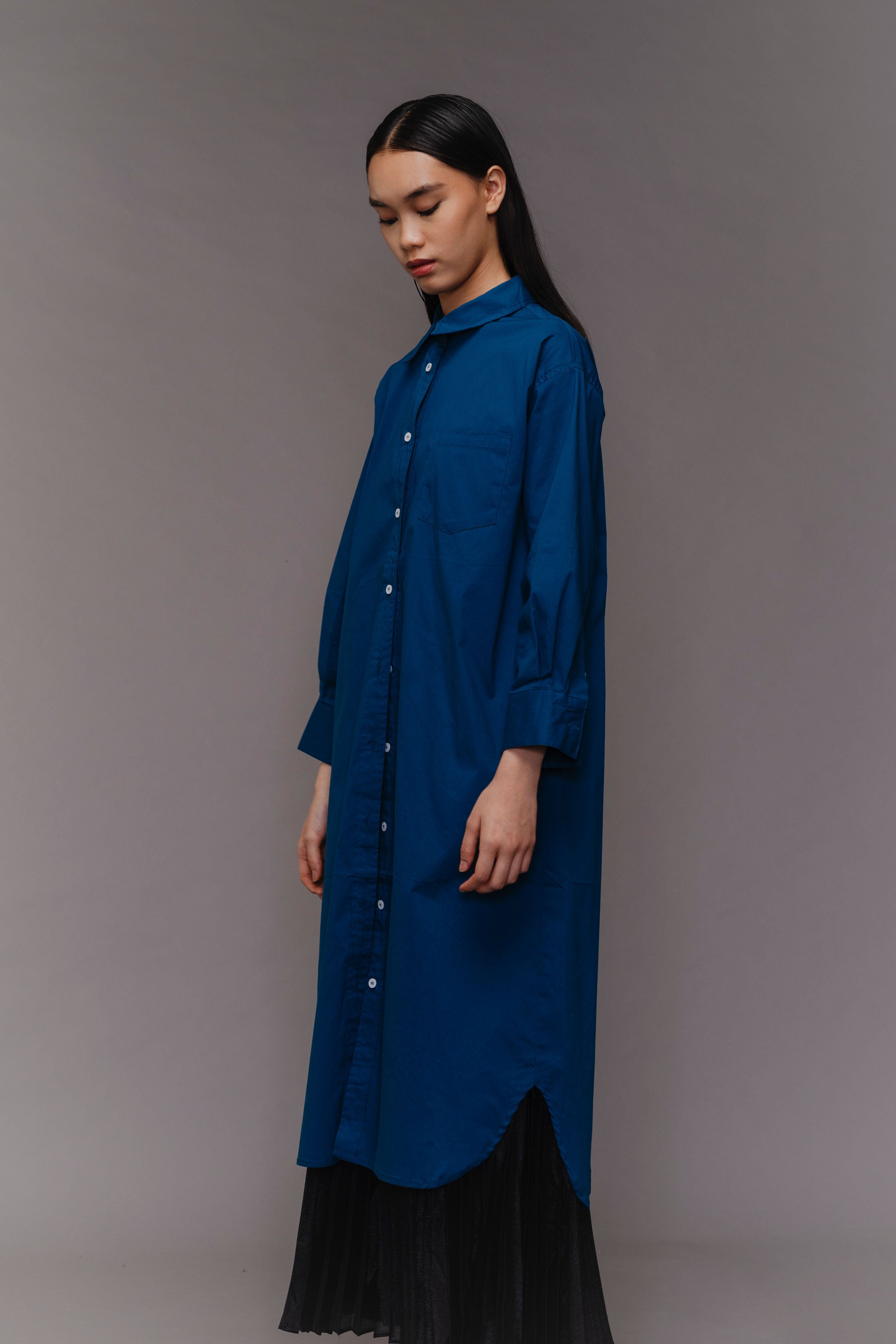 MAELLE DRESS NAVY
