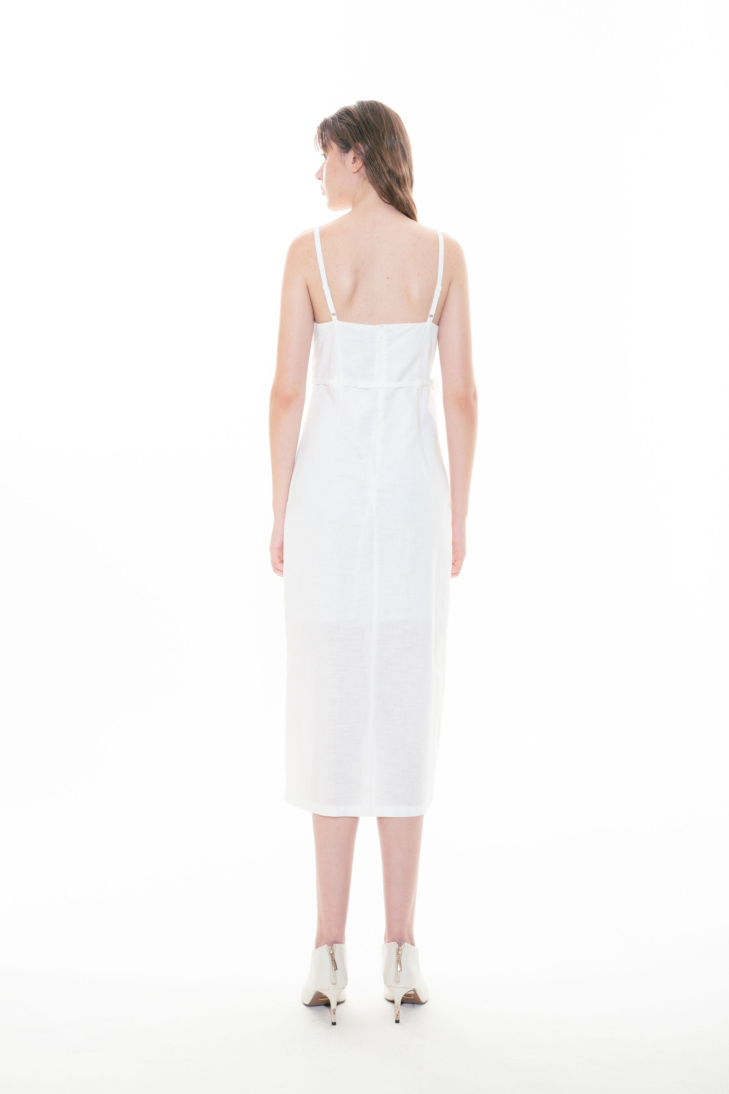 KIEL DRESS WHITE