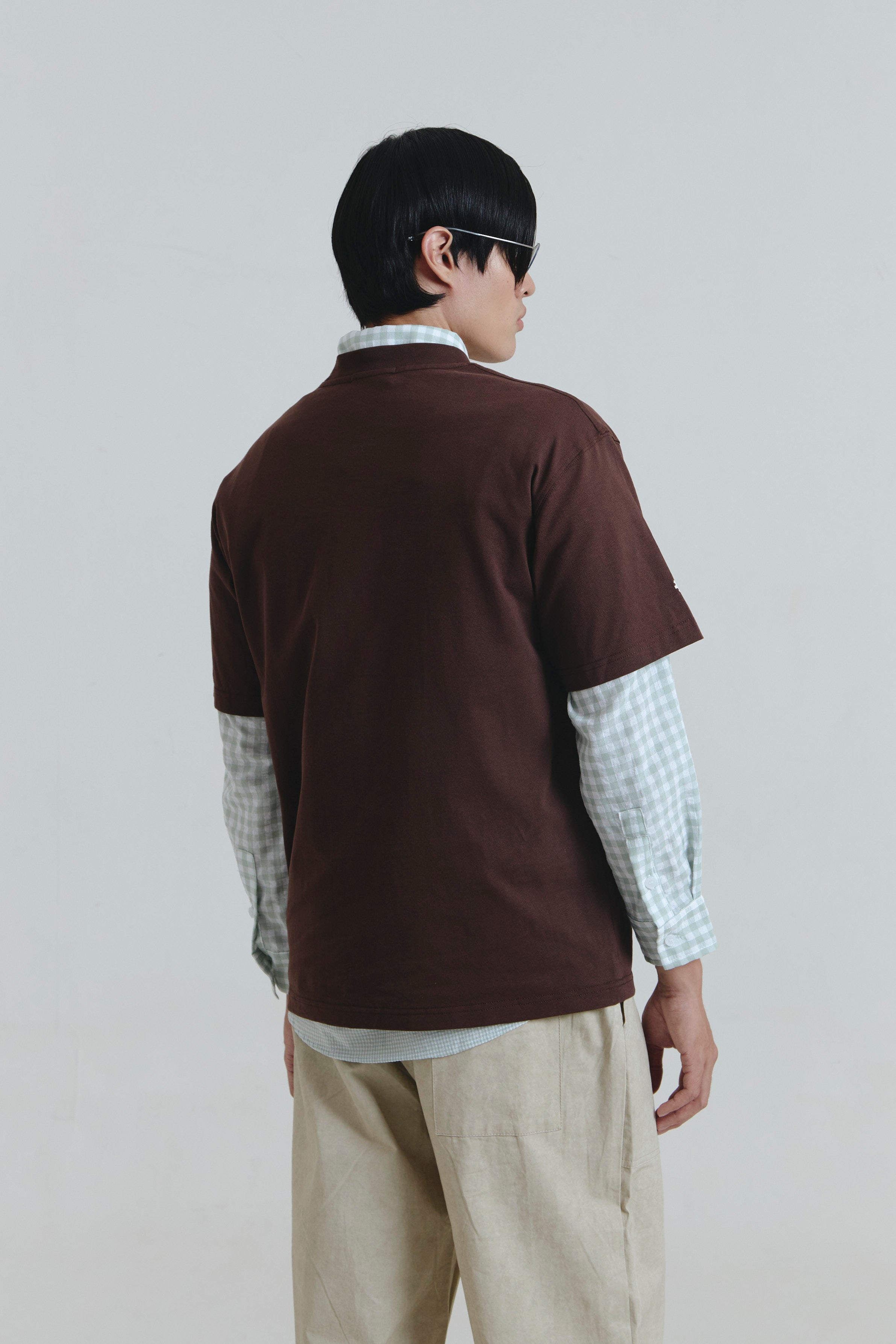 RIALTO T-SHIRT BROWN