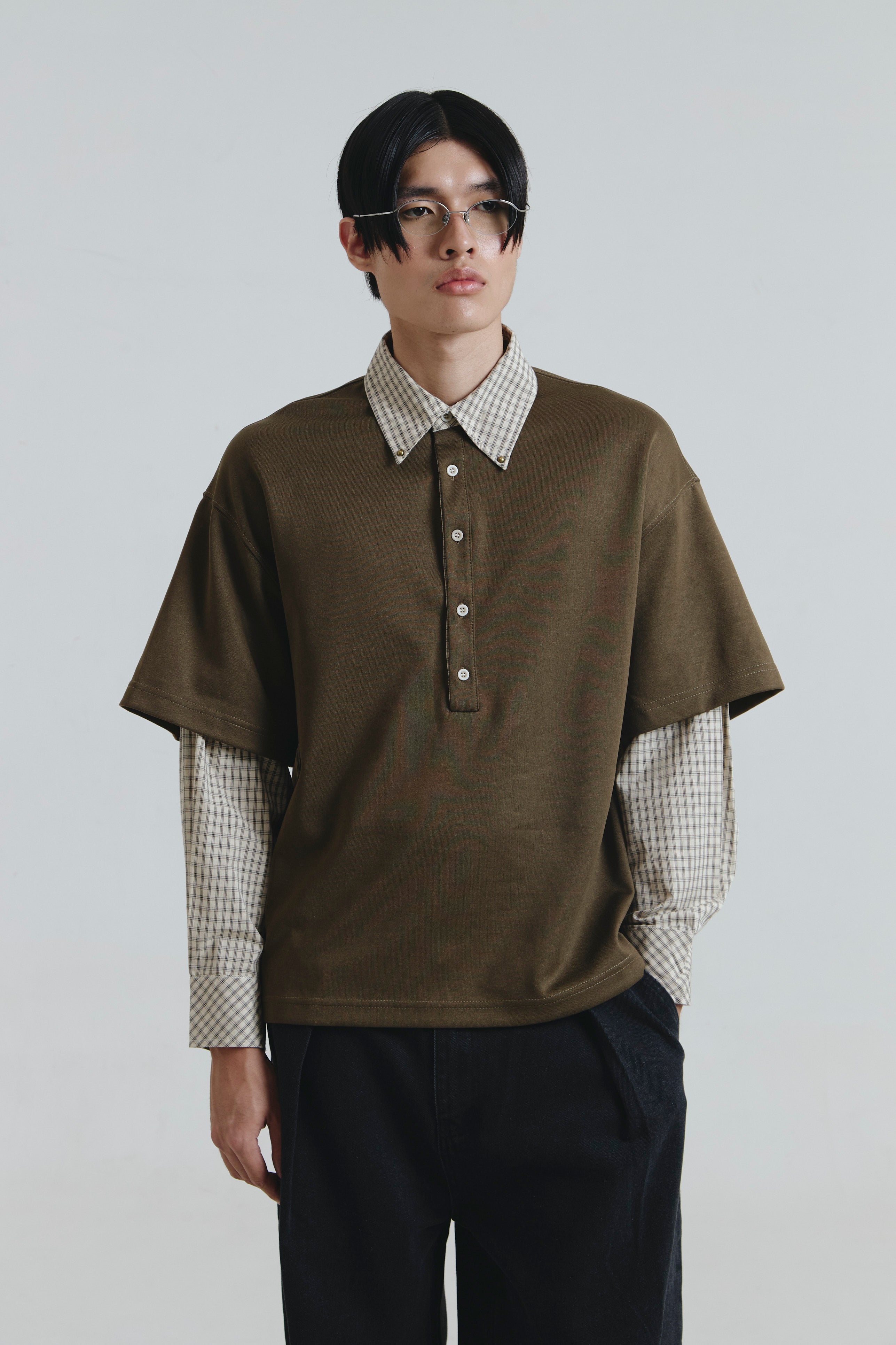 BROOKLYN LAYERED TOP ARMY