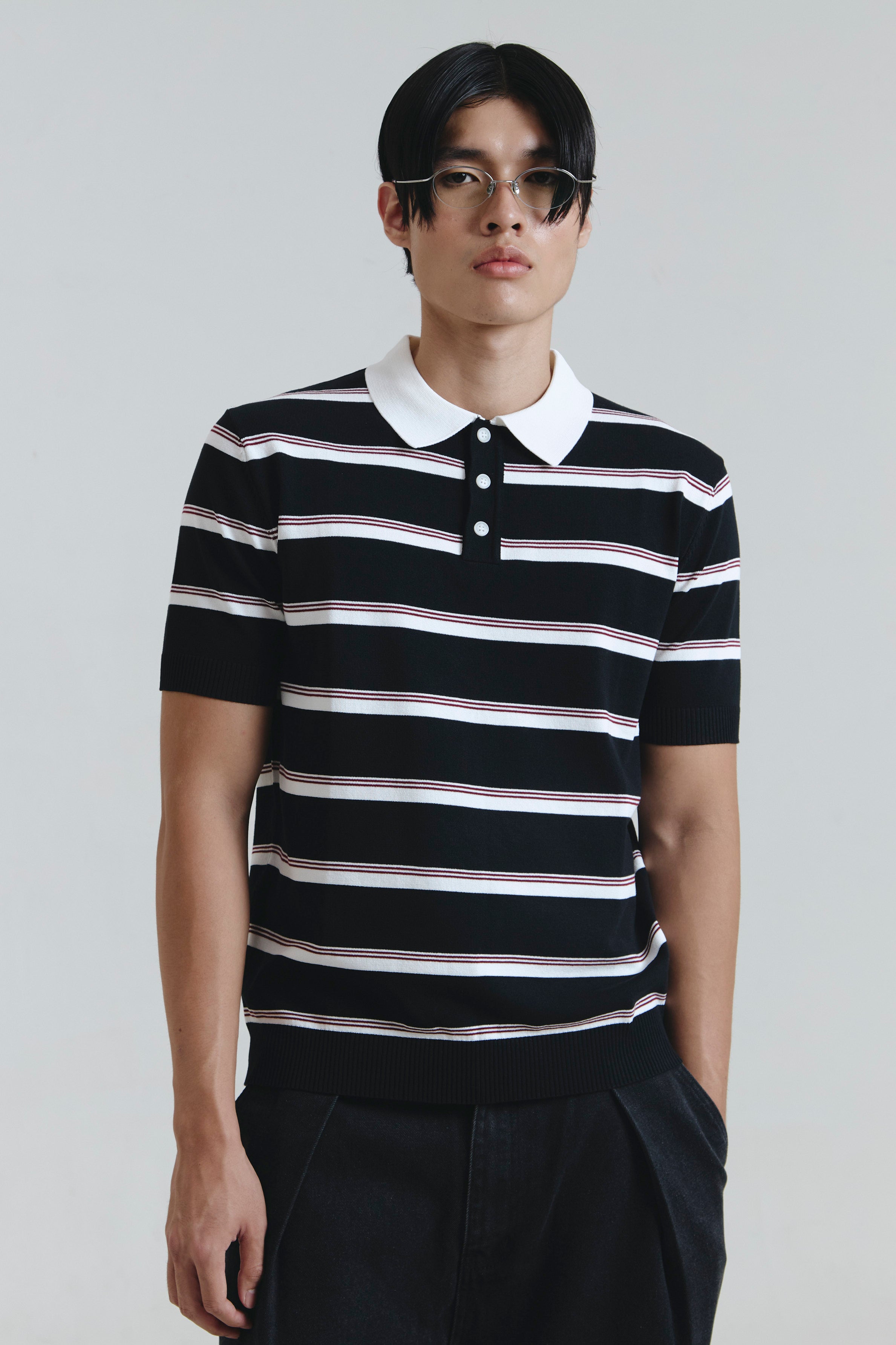 SUNDIAL POLO SHIRT BLACK