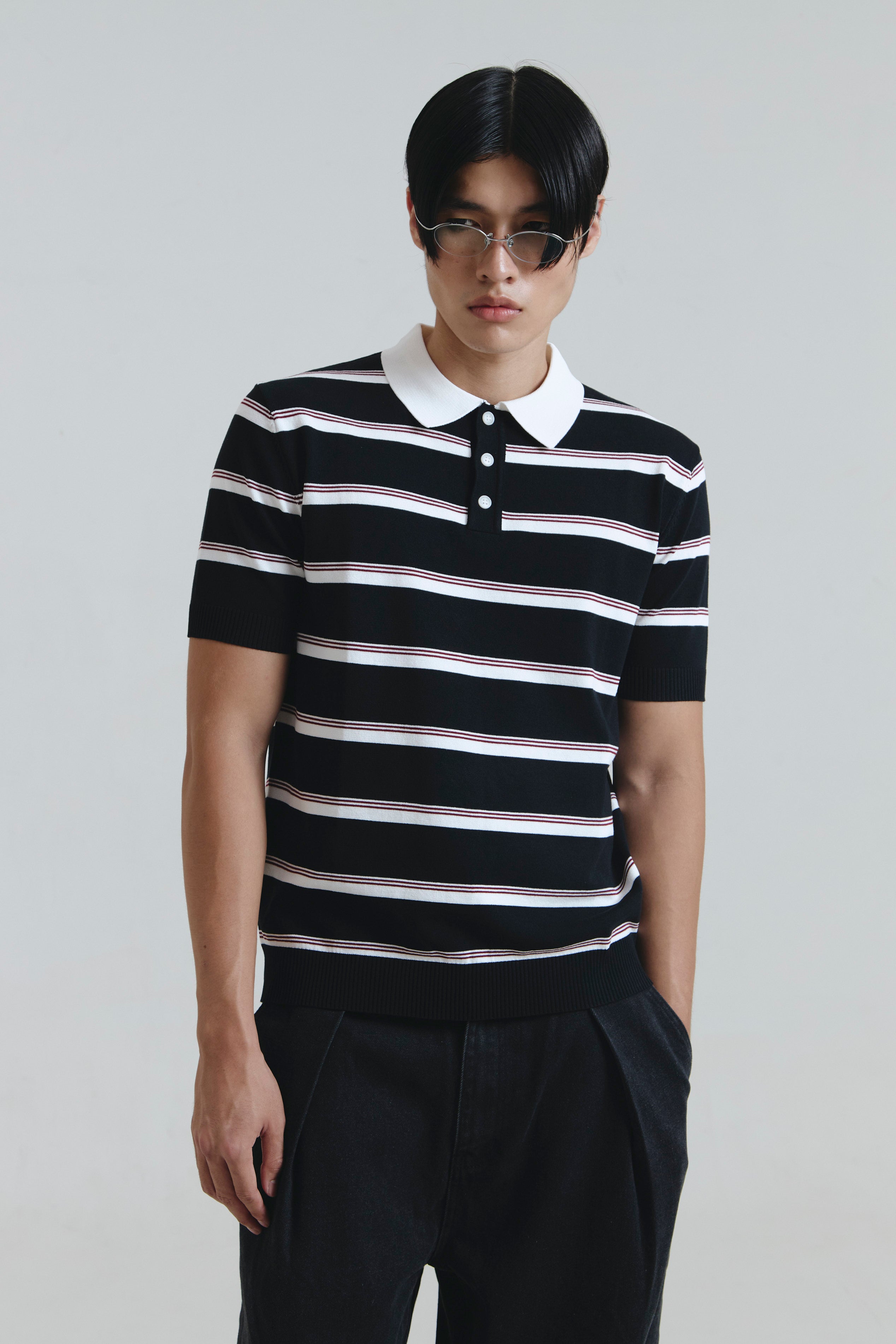 SUNDIAL POLO SHIRT BLACK