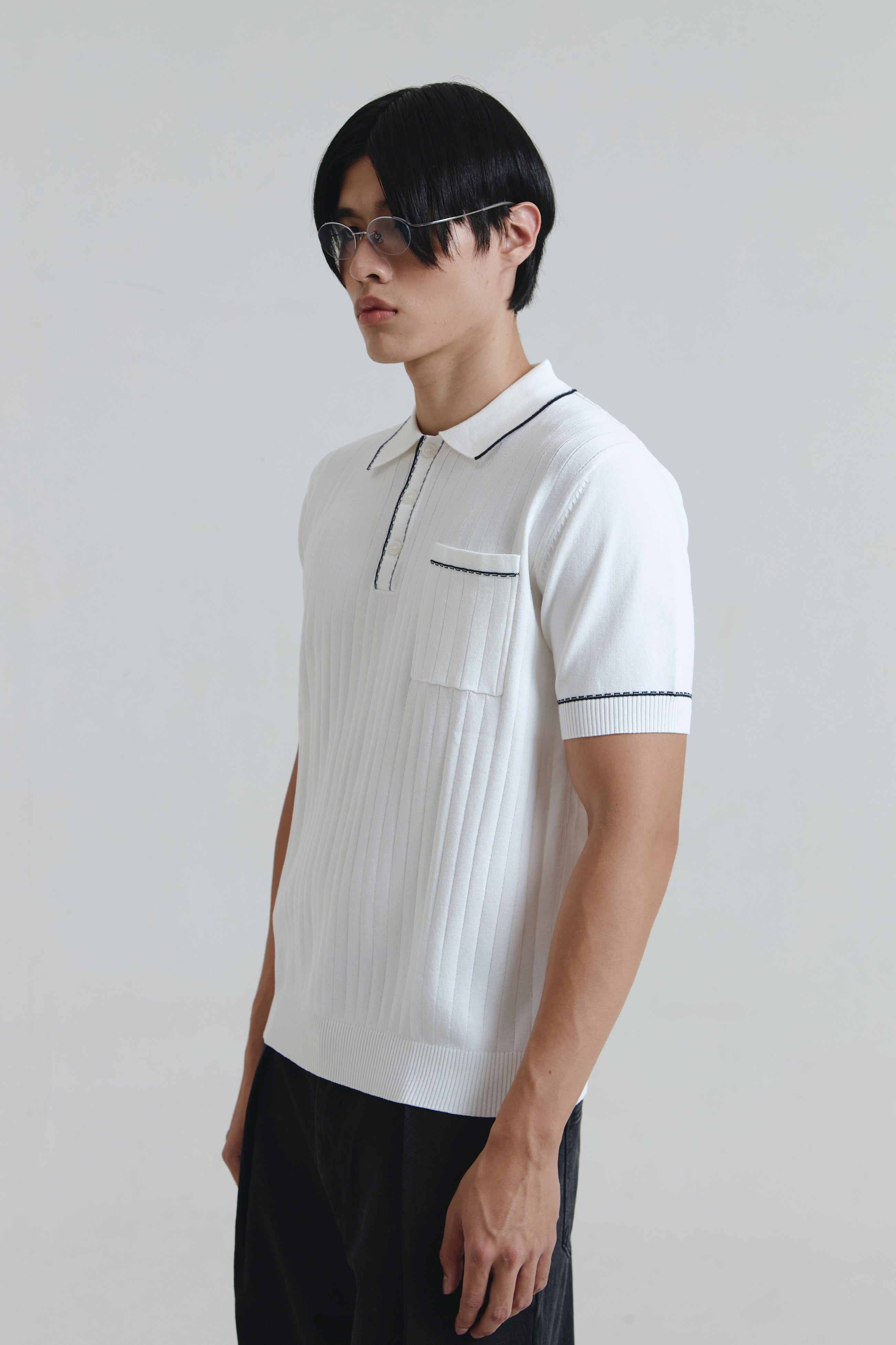 BAYONNE POLO SHIRT WHITE